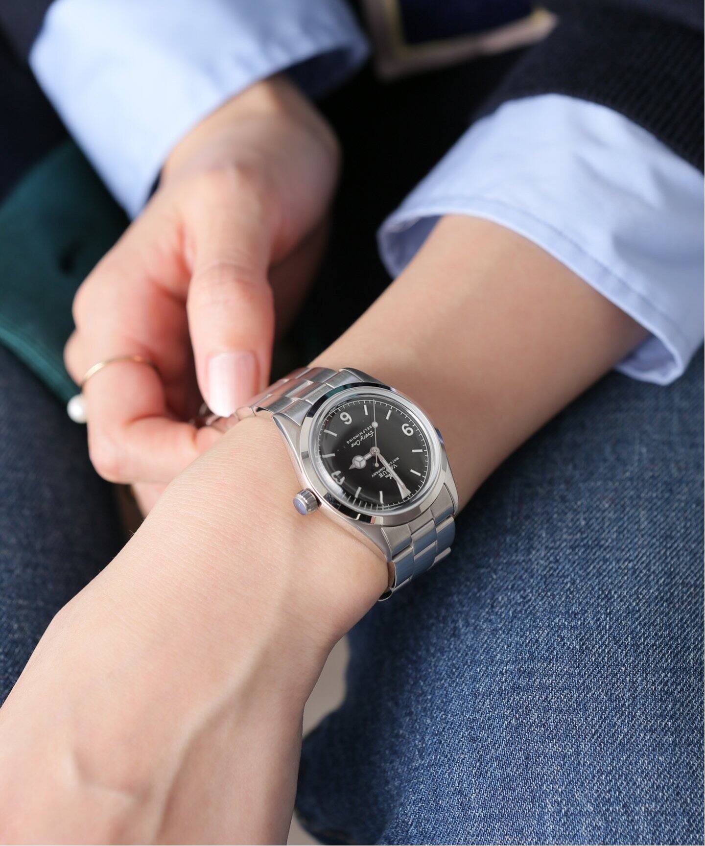 VAGUE WATCH CO. / ヴァーグウォッチ】Every-One Black 34mm（新品 