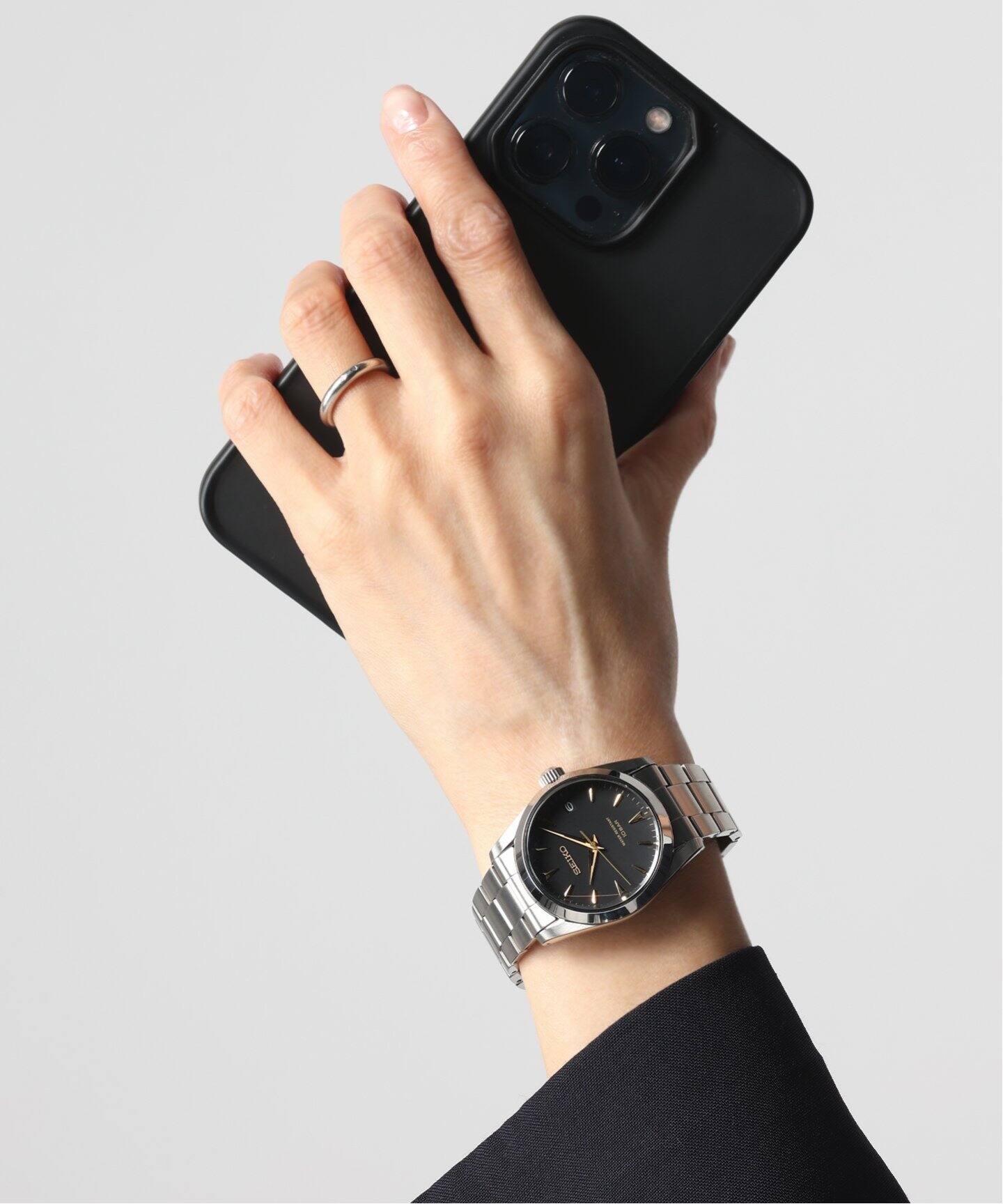 SEIKO / セイコー】Exclusive IENA x HIROB Black 別注（新品）｜HIROB 