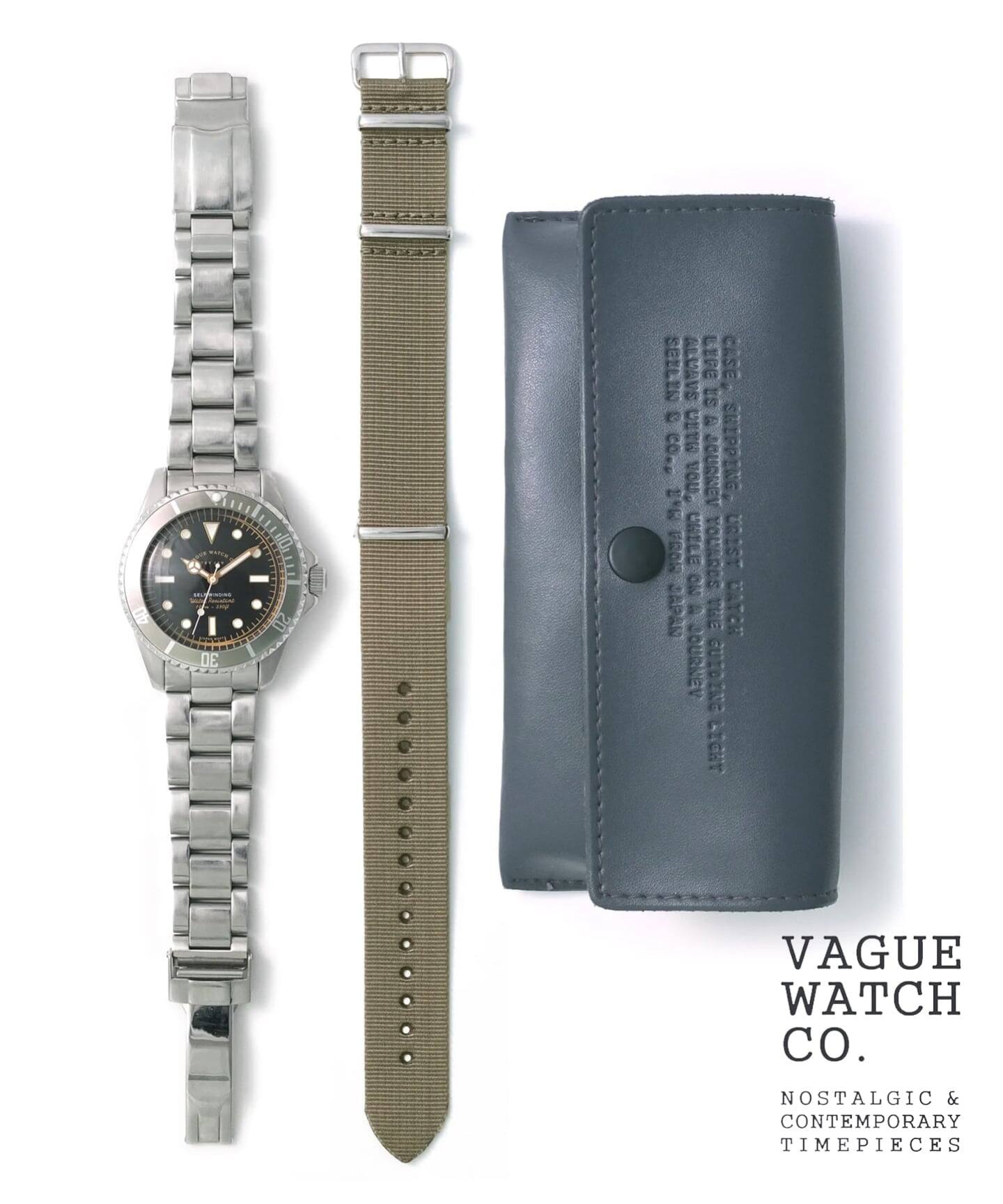 VAGUE WATCH CO. / ヴァーグウォッチ】GRY FAD 40mm（新品）｜HIROB 