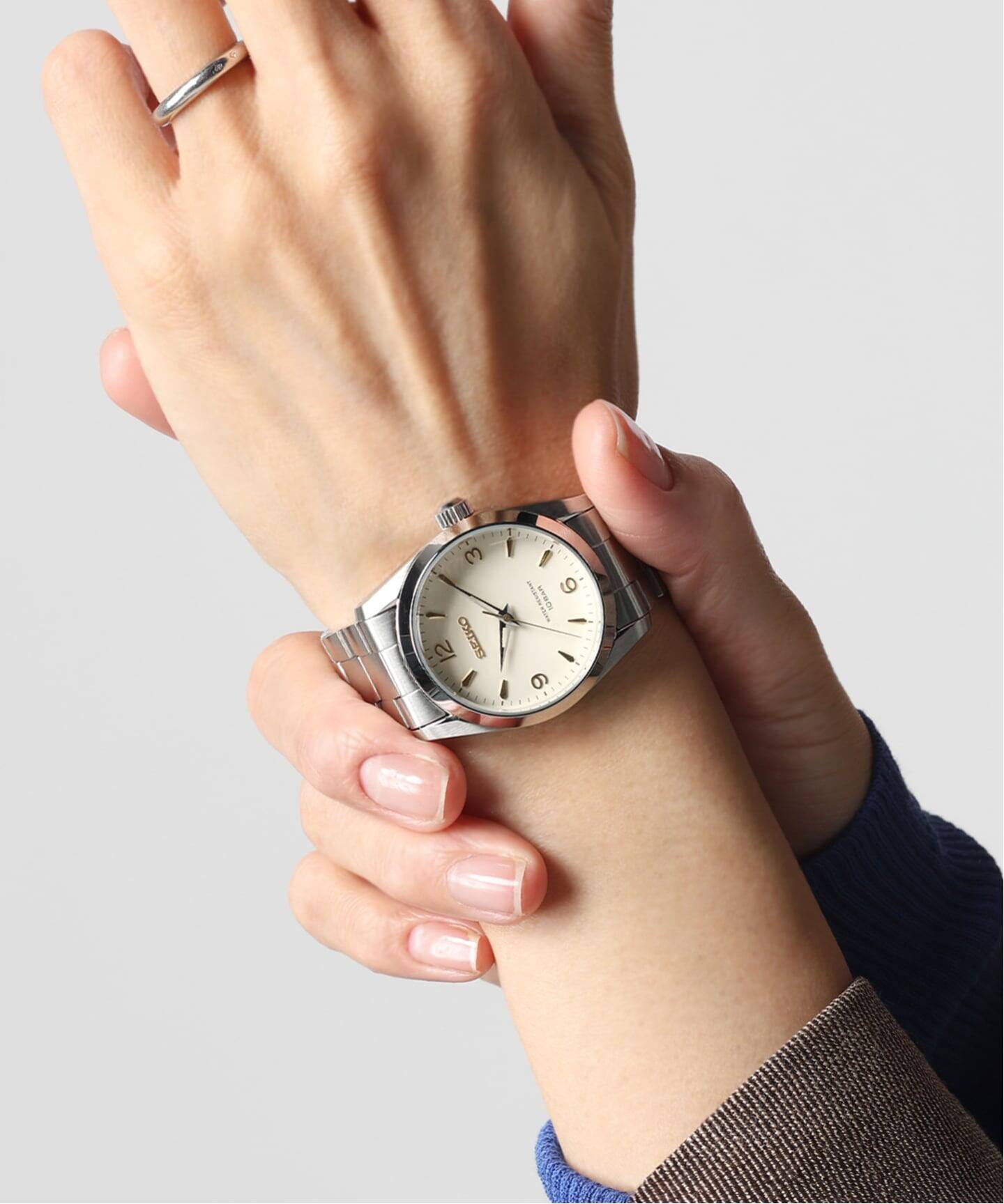 SEIKO / セイコー】Exclusive IENA × HIROB Ivory 別注（新品）｜HIROB 