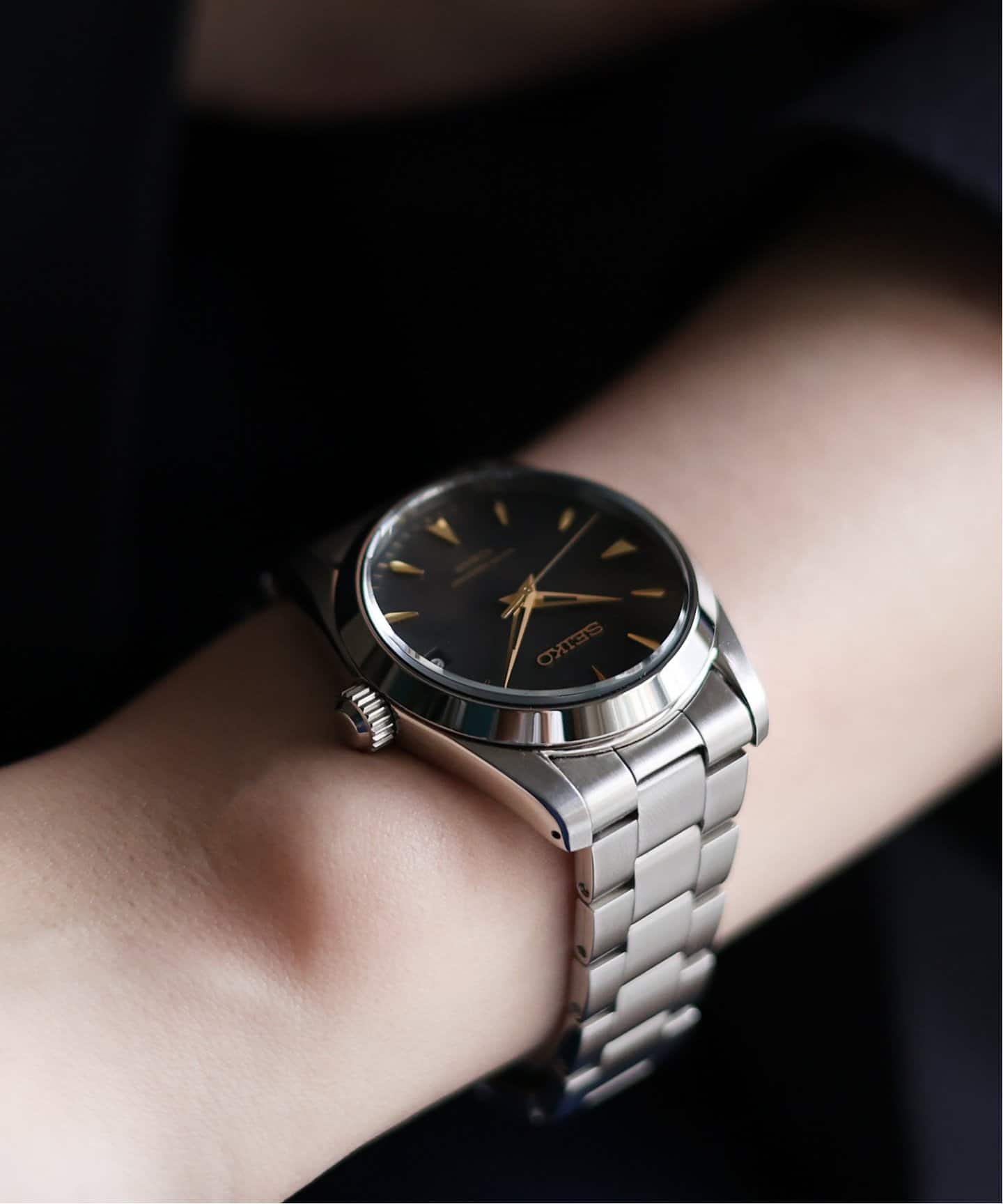 SEIKO / セイコー】Exclusive IENA × HIROB Black 別注（新品）｜HIROB