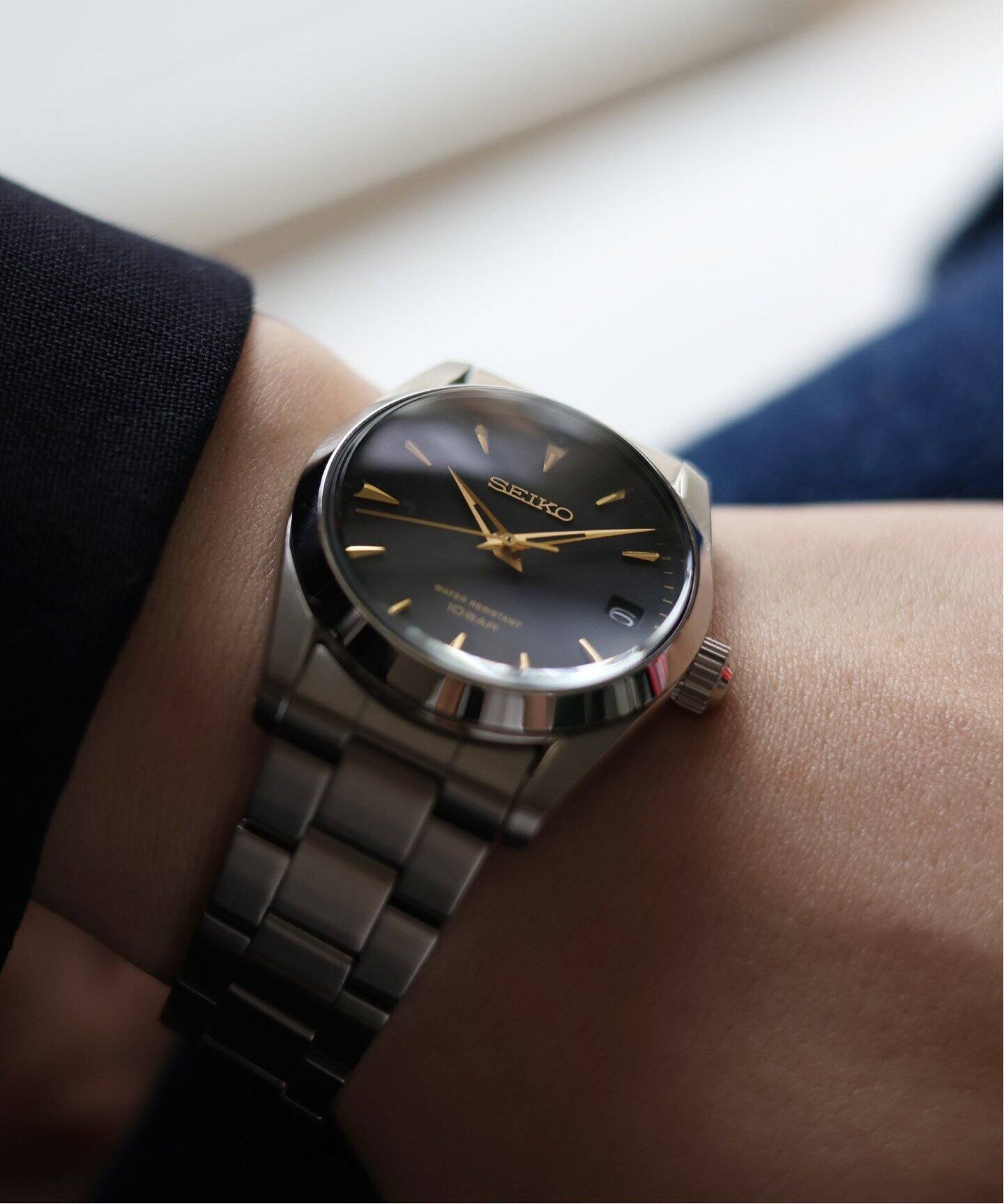 SEIKO / セイコー】Exclusive IENA × HIROB Black 別注（新品）｜HIROB