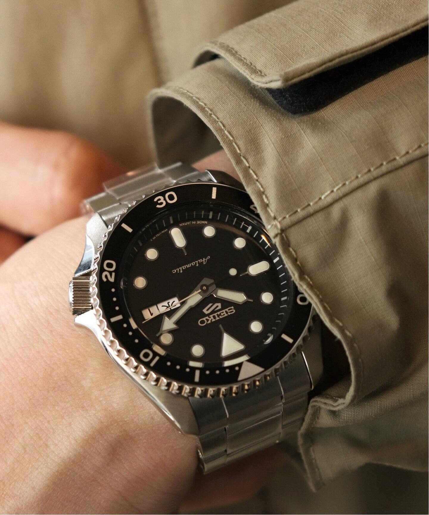 SEIKO / セイコー】5 SPORTS SBSA005 Black（新品）｜HIROB（ヒロブ  
