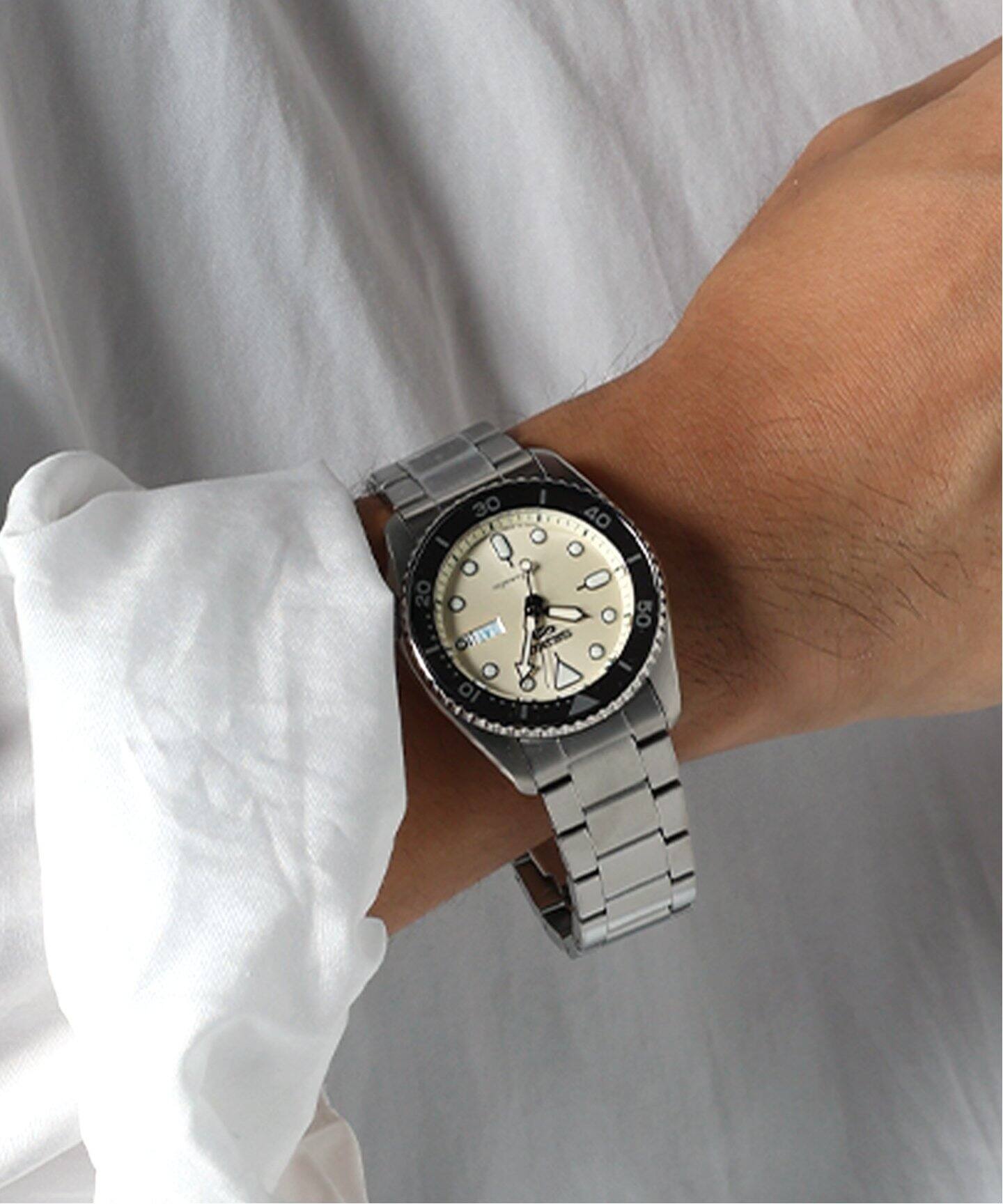 SEIKO / セイコー】5 SPORTS SBSA227 Ivory dial Mid size（新品