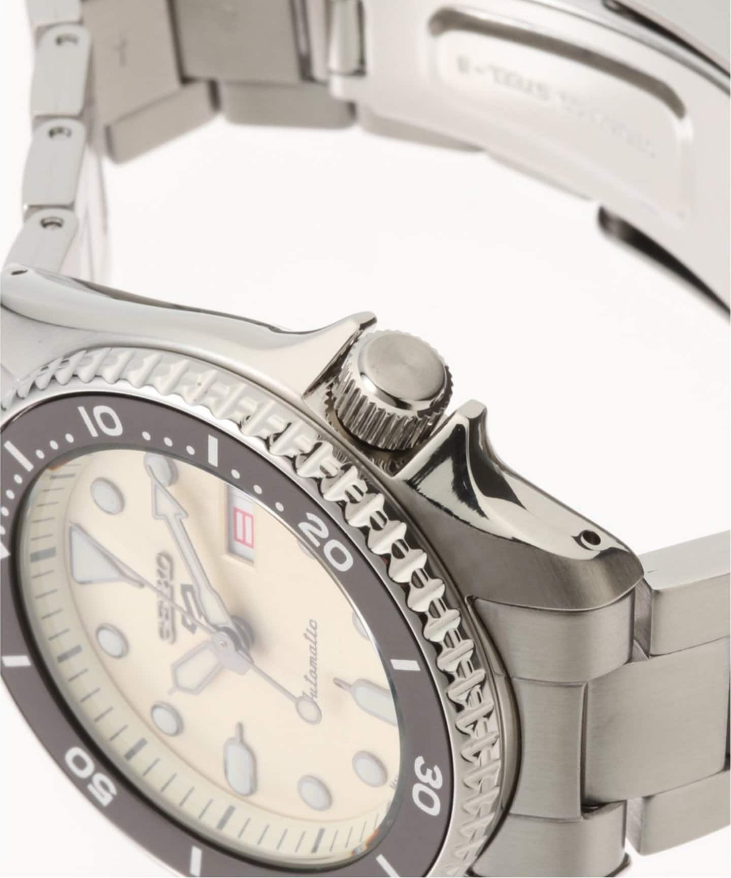 SEIKO / セイコー】5 SPORTS SBSA227 Ivory dial Mid size（新品