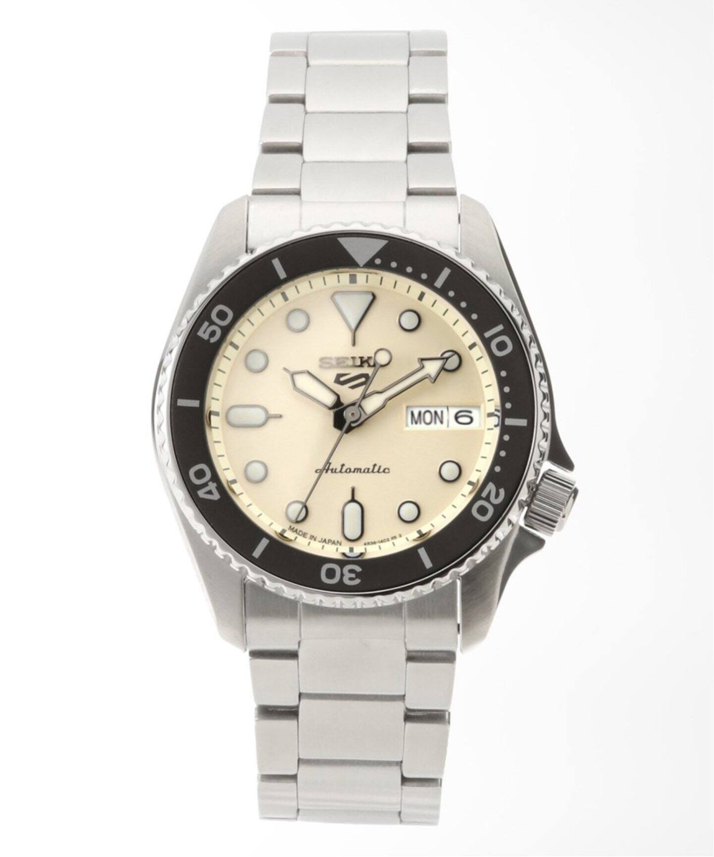 SEIKO / セイコー】5 SPORTS SBSA227 Ivory dial Mid size（新品 