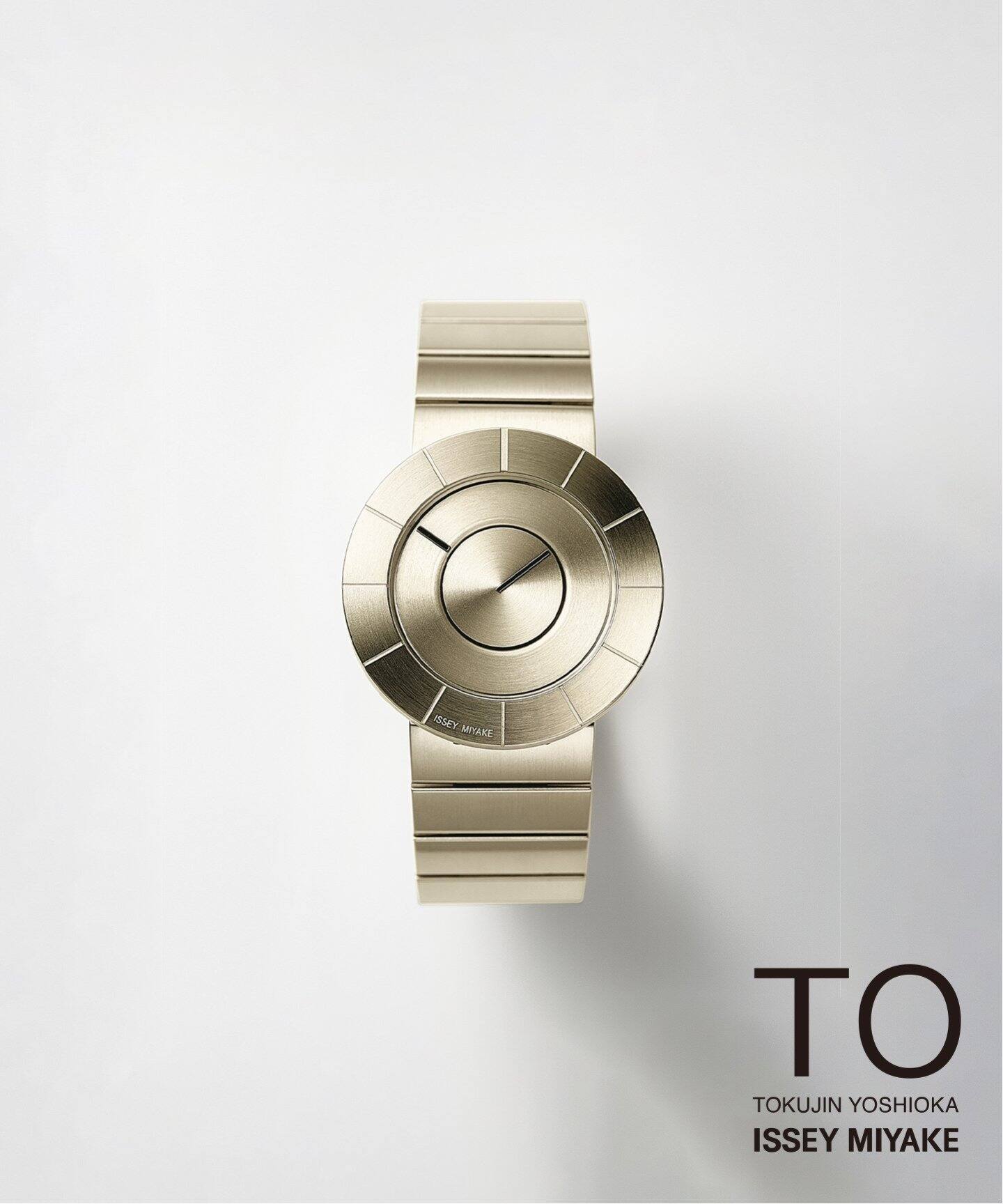 Web限定》【ISSEY MIYAKE / イッセイミヤケ】TO NYON005 Gold（新品 