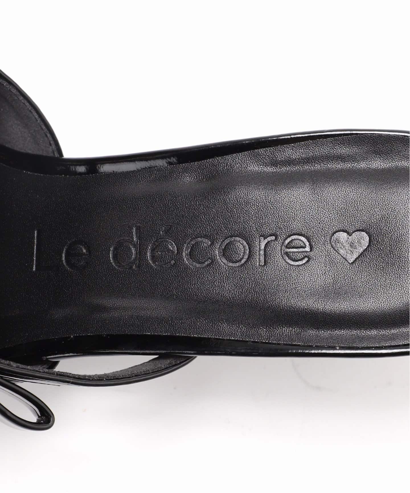 WEB限定》Le decore / ル デコレ 5cm lady ribbonパンプス