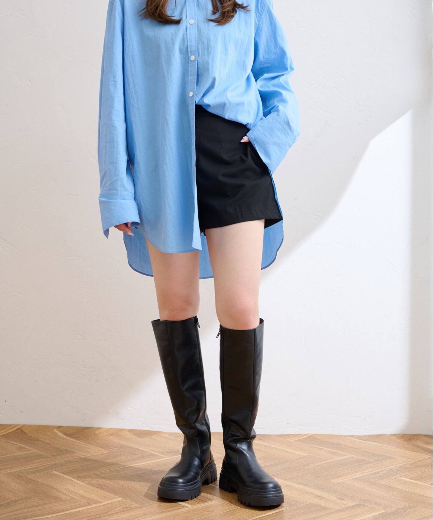 WEB限定》Le decore / ル デコレ basic ロングブーツ（ロング