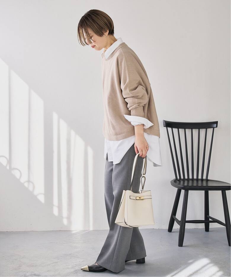 TAEKO HIGASHIHARA×LE TALON 3cmポインテッドコンビストラップパンプス  