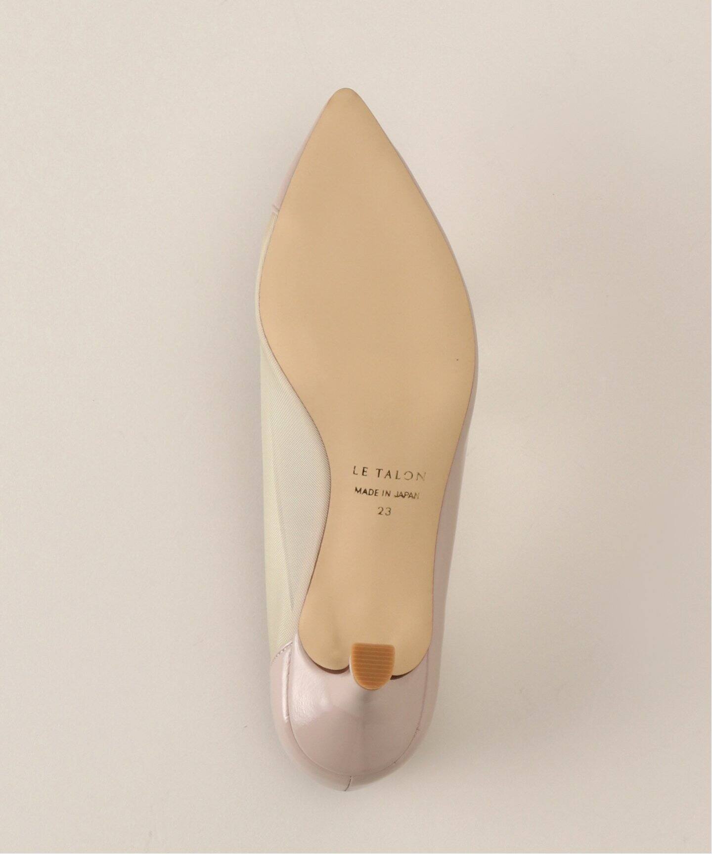 ⭐️極美品　未使用級⭐️ Le Talon パンプス　バレエシューズ　スウェード ル タロン LE TALON 6.5cmウェーブラインチュールパンプス
