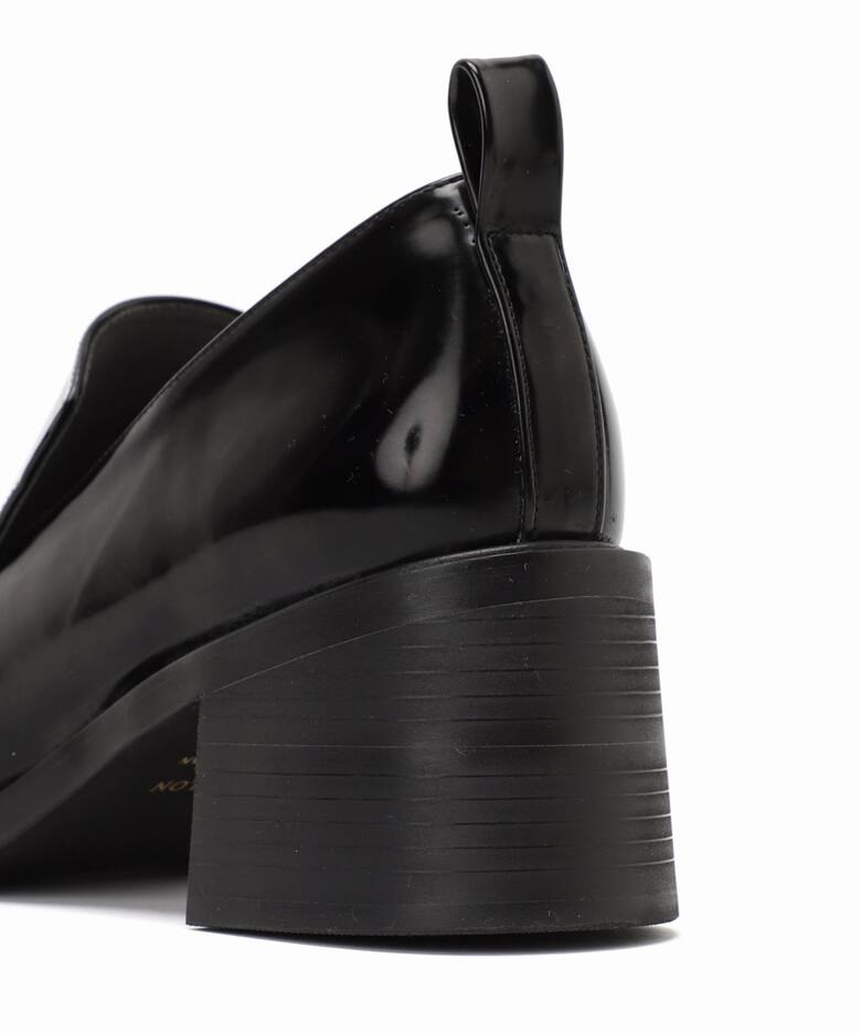 TAEKO HIGASHIHARA×LE TALON 5.5cmワイドスクエアヒールローファー 