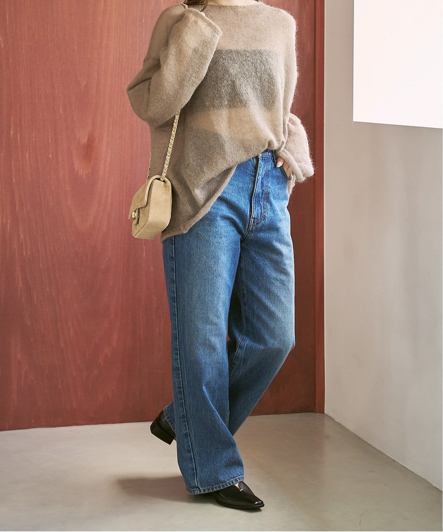 LE TALON 2.5cmスクエアスリットソフトフラット　シルバー 2.5cmスクエアスリットソフトフラット（フラットシューズ）｜LE