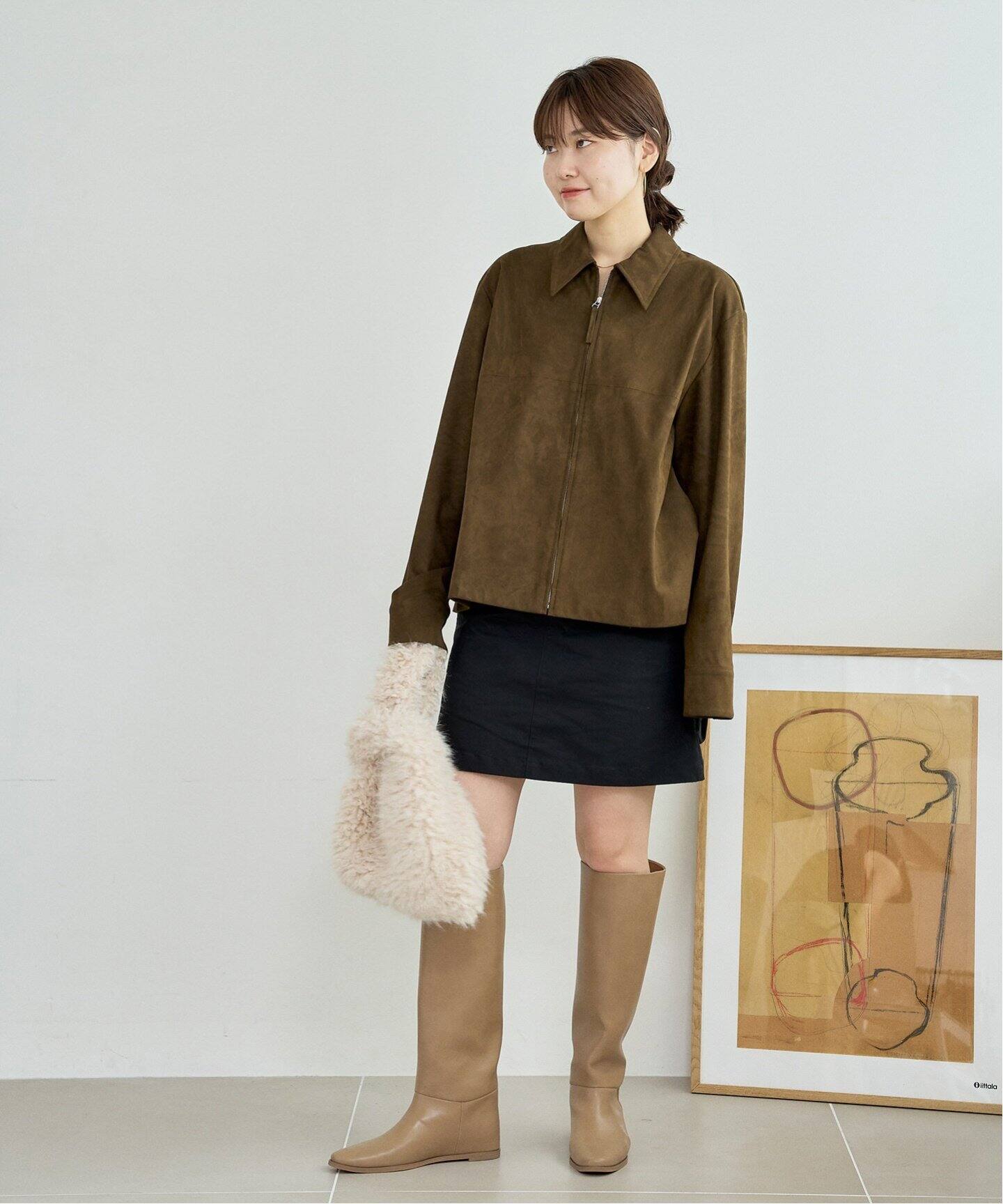 追加3》2cmワイドシャフトロングブーツ（ロングブーツ）｜LE TALON（ル