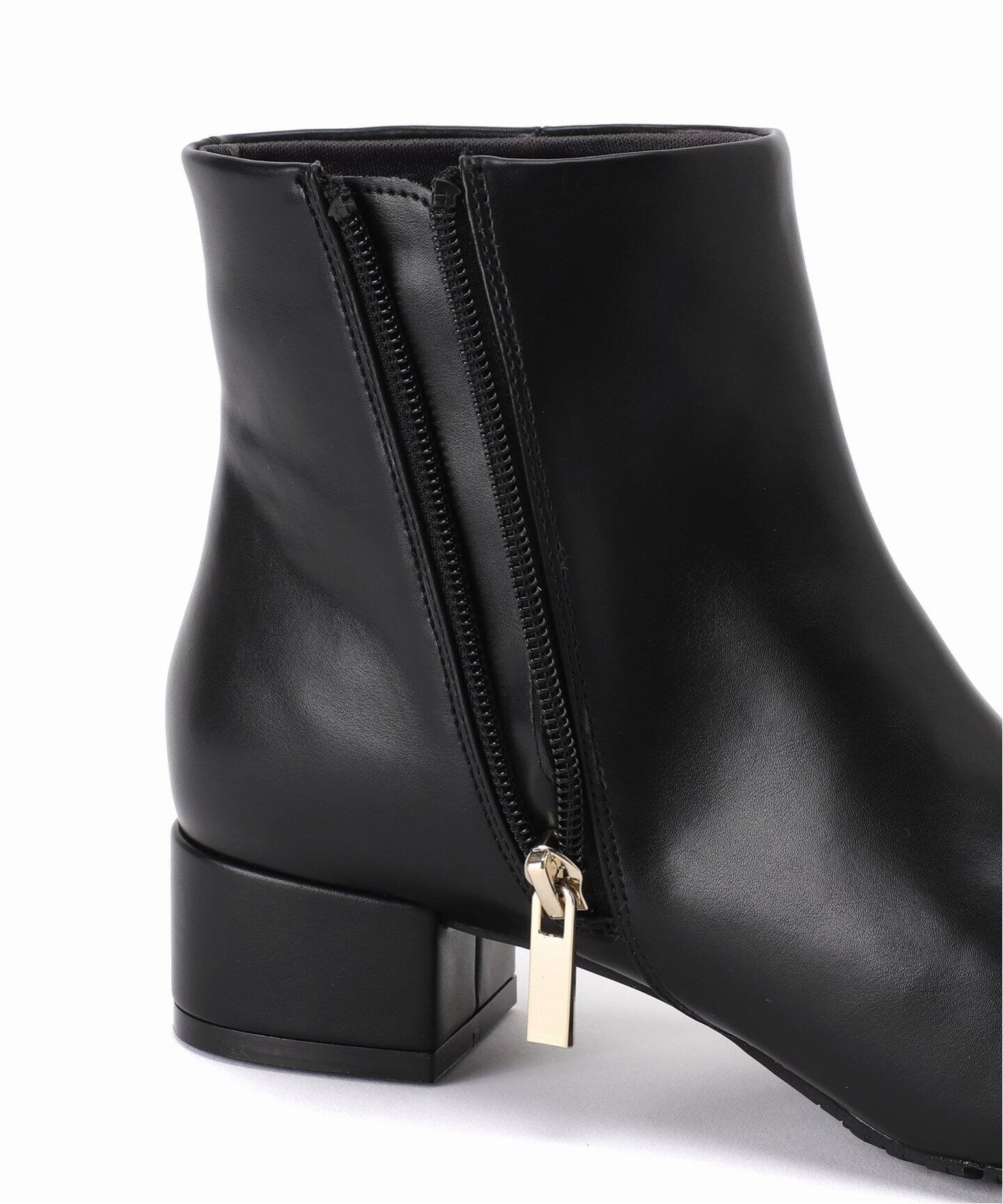 3.5cmスクエアショートブーツ（ブーティ・ショートブーツ）｜LE TALON  