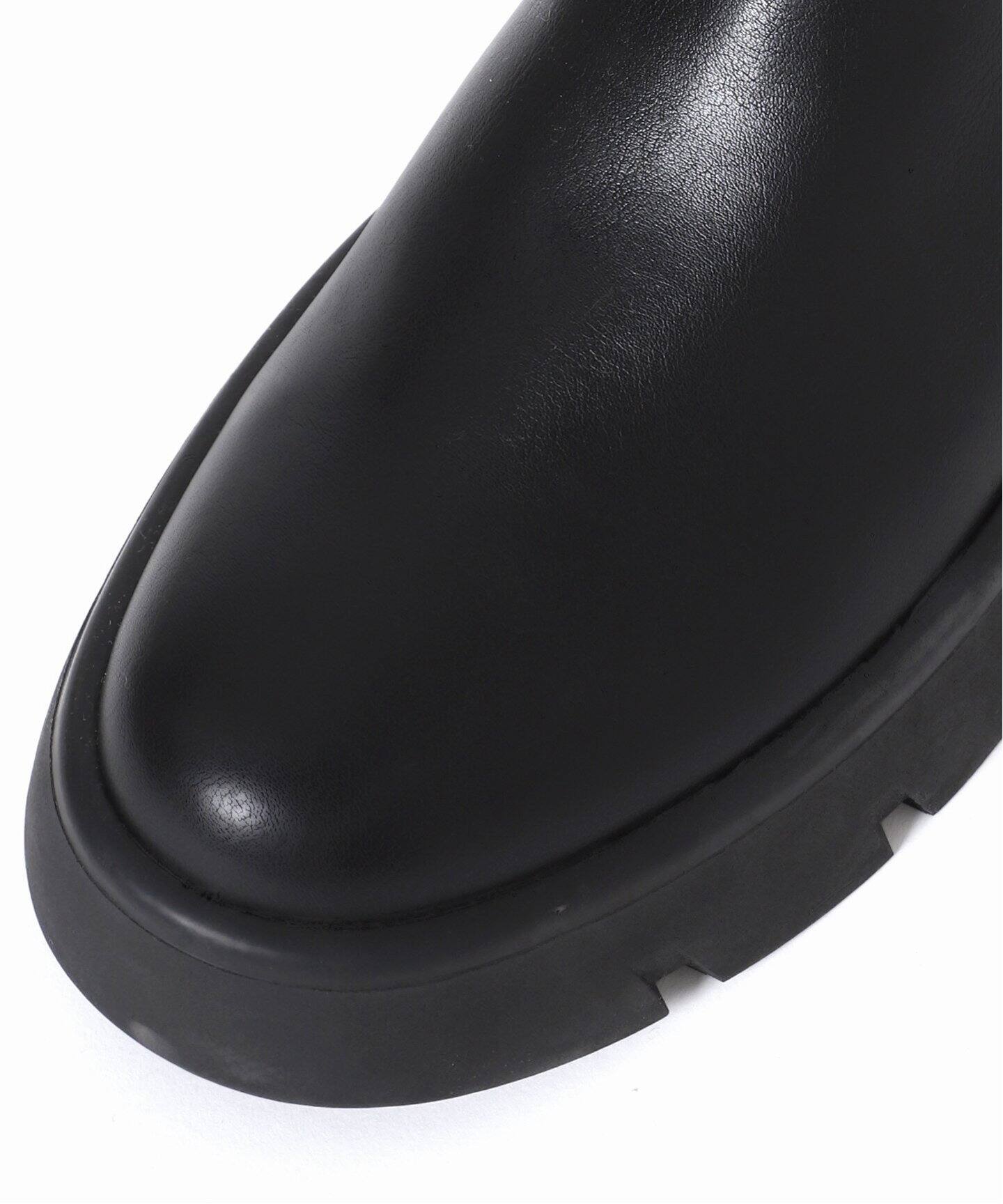 6cmボリュームソールフィットショートブーツ（ブーティ