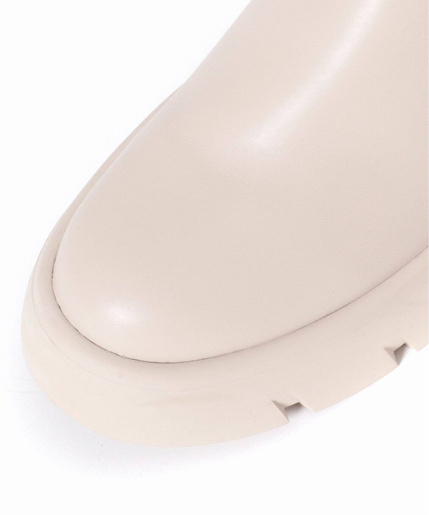 6cmボリュームソールフィットショートブーツ（ブーティ・ショート