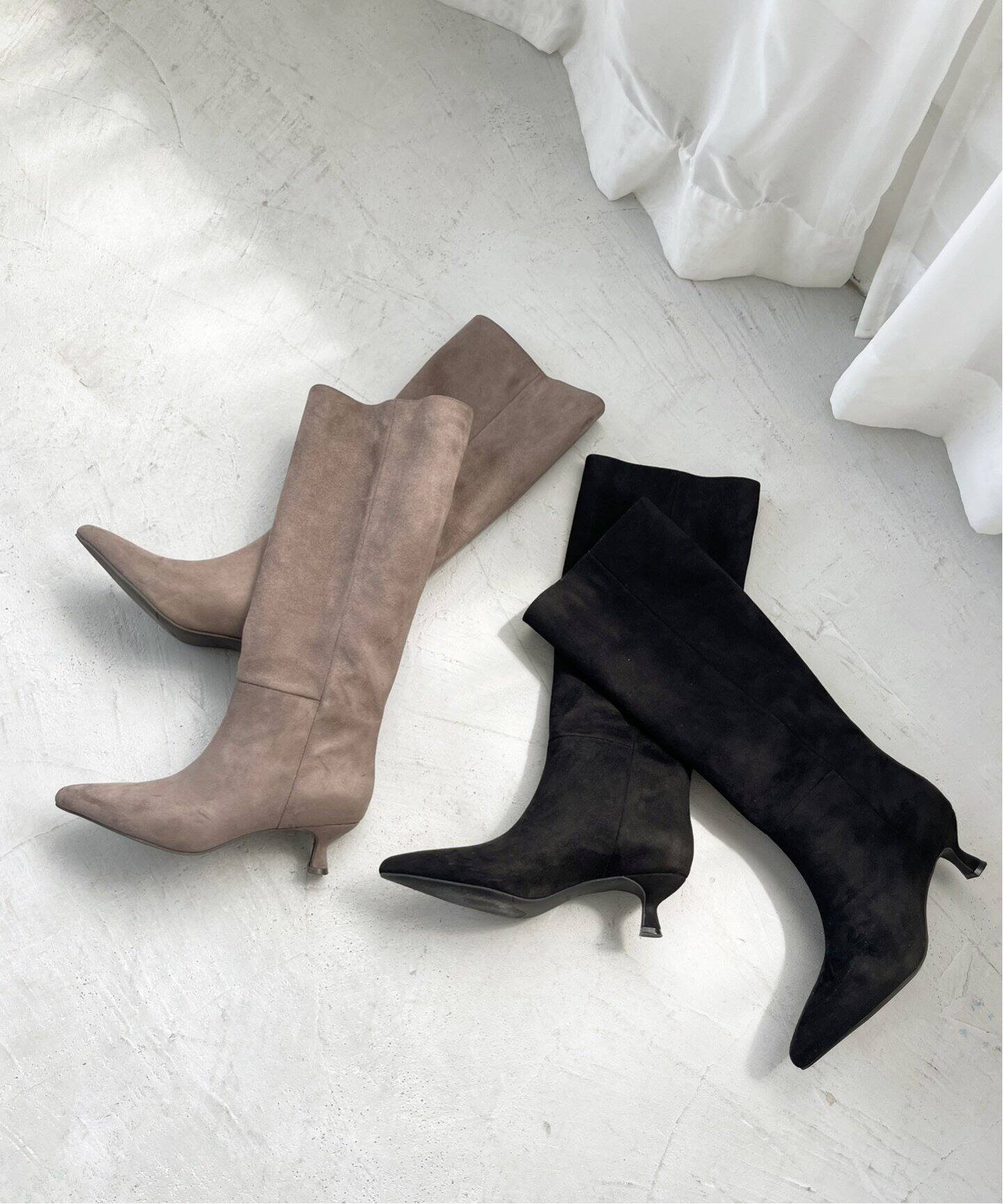 5cmワイドシャフトロングブーツ（ロングブーツ）｜LE TALON（ル タロン  