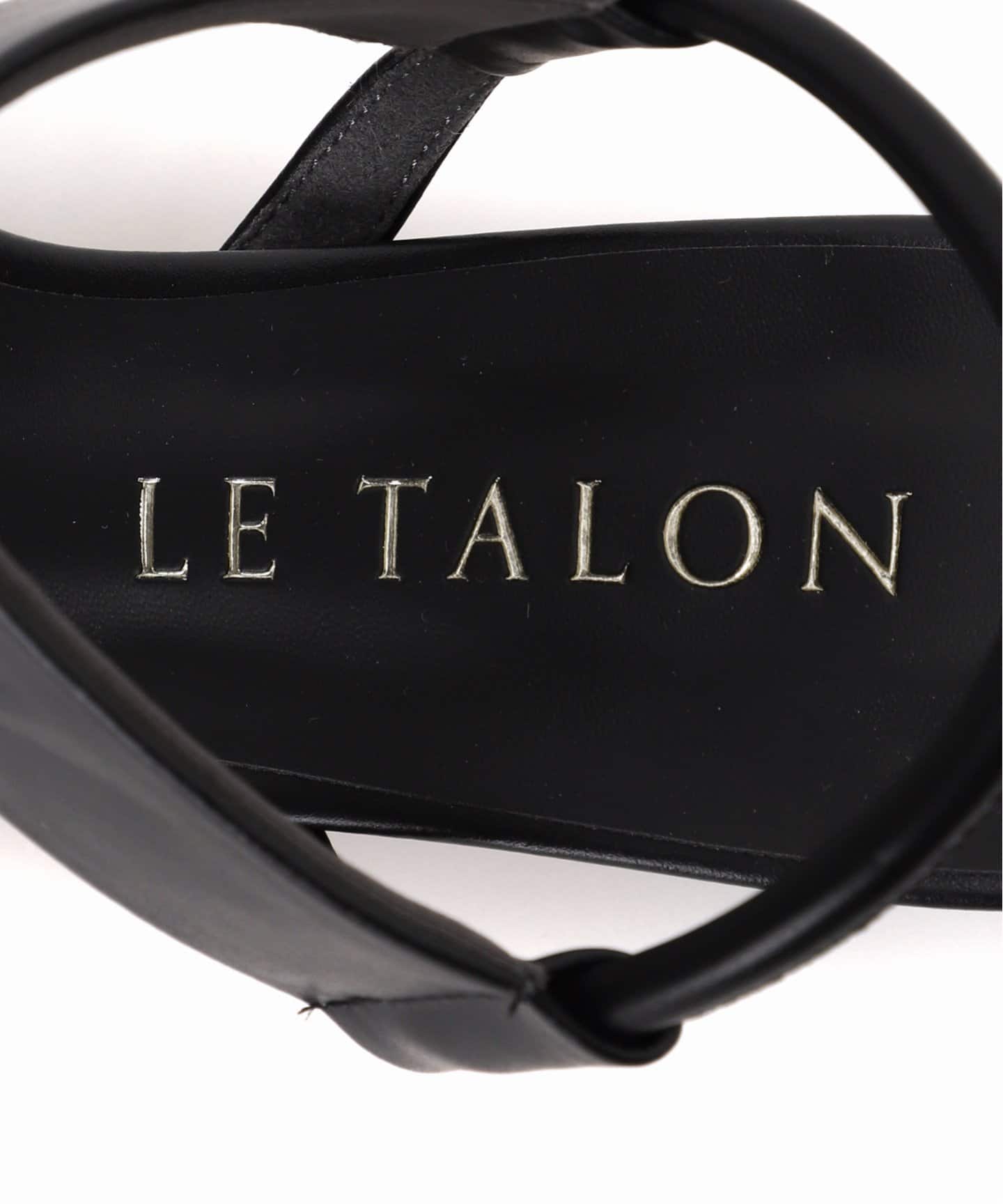 新品　ルタロン　シルバー　Mサイズ　 6cmゴムストラップ サンダル 6cmゴムストラップサンダル（サンダル）｜LE TALON（ル タロン
