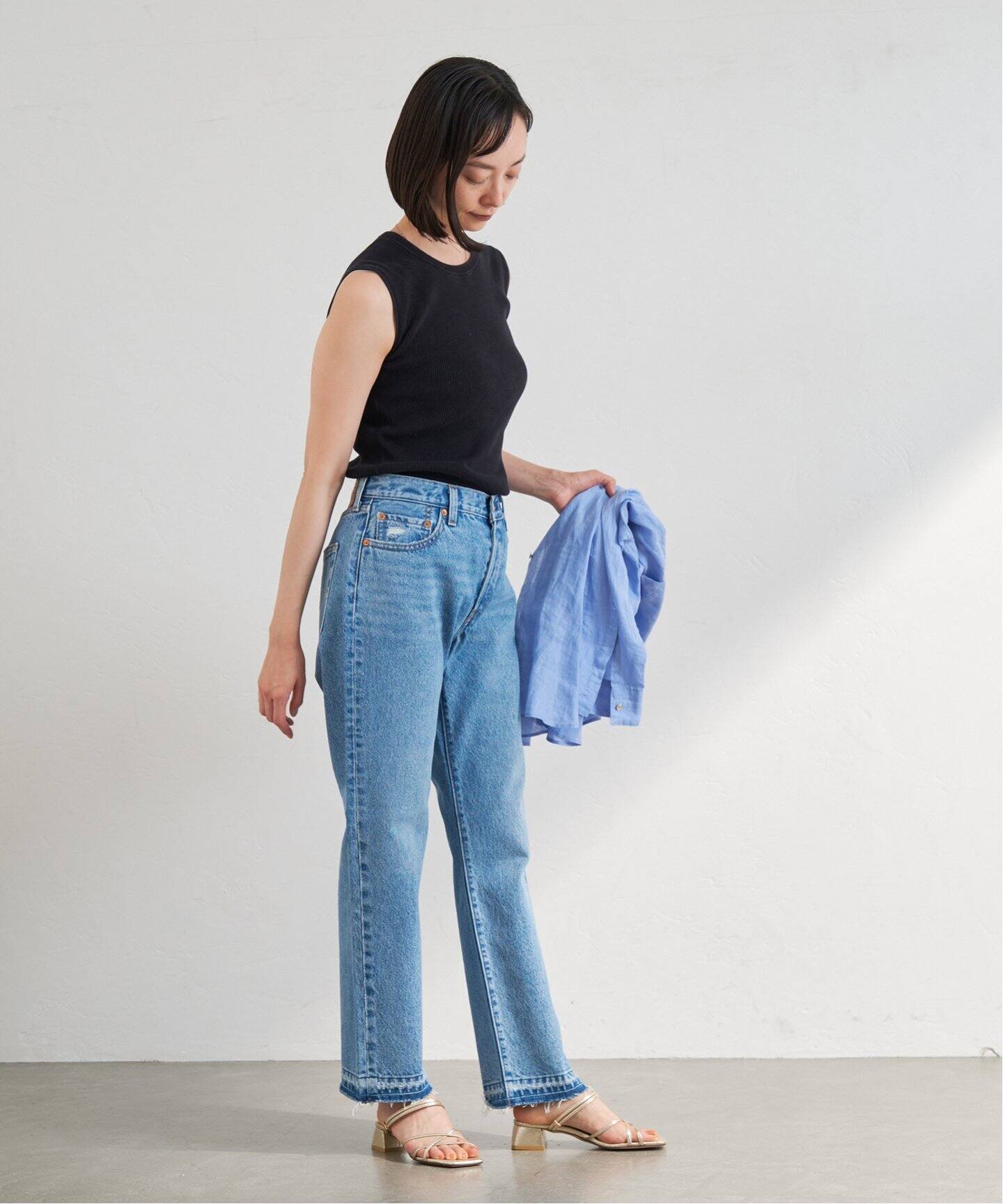 3.5cmスクエア2WAYサンダル（サンダル）｜LE TALON（ル タロン