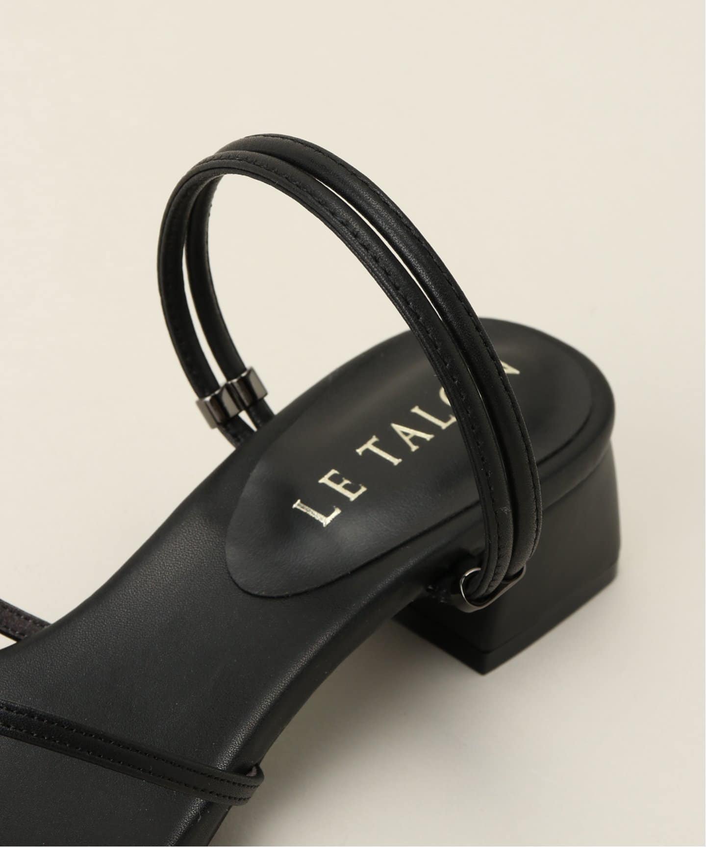 3.5cmスクエア2WAYサンダル（サンダル）｜LE TALON（ル タロン