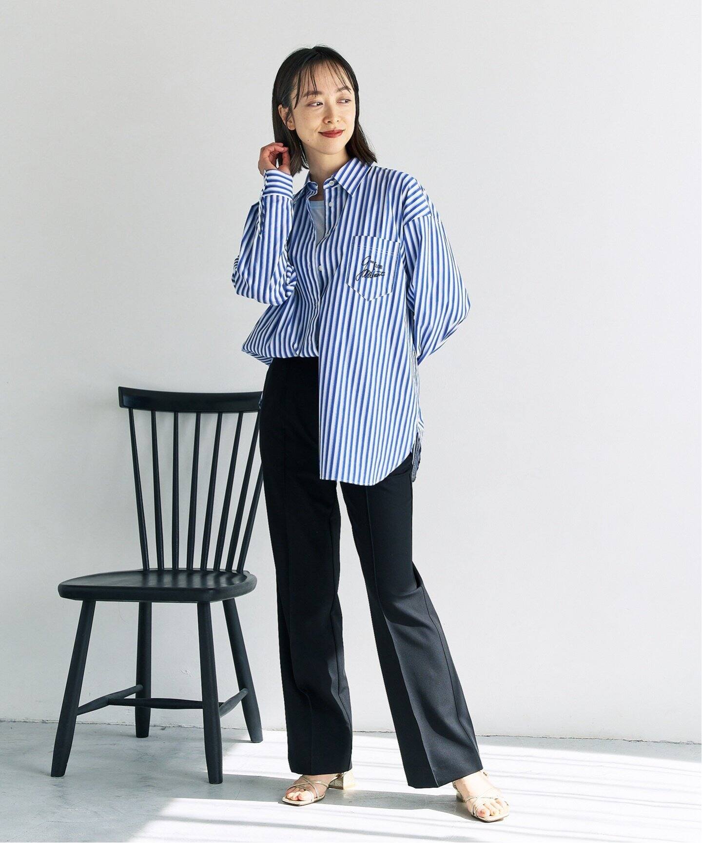 LE TALON SQUARE 2WAY SANDALS L ブラック