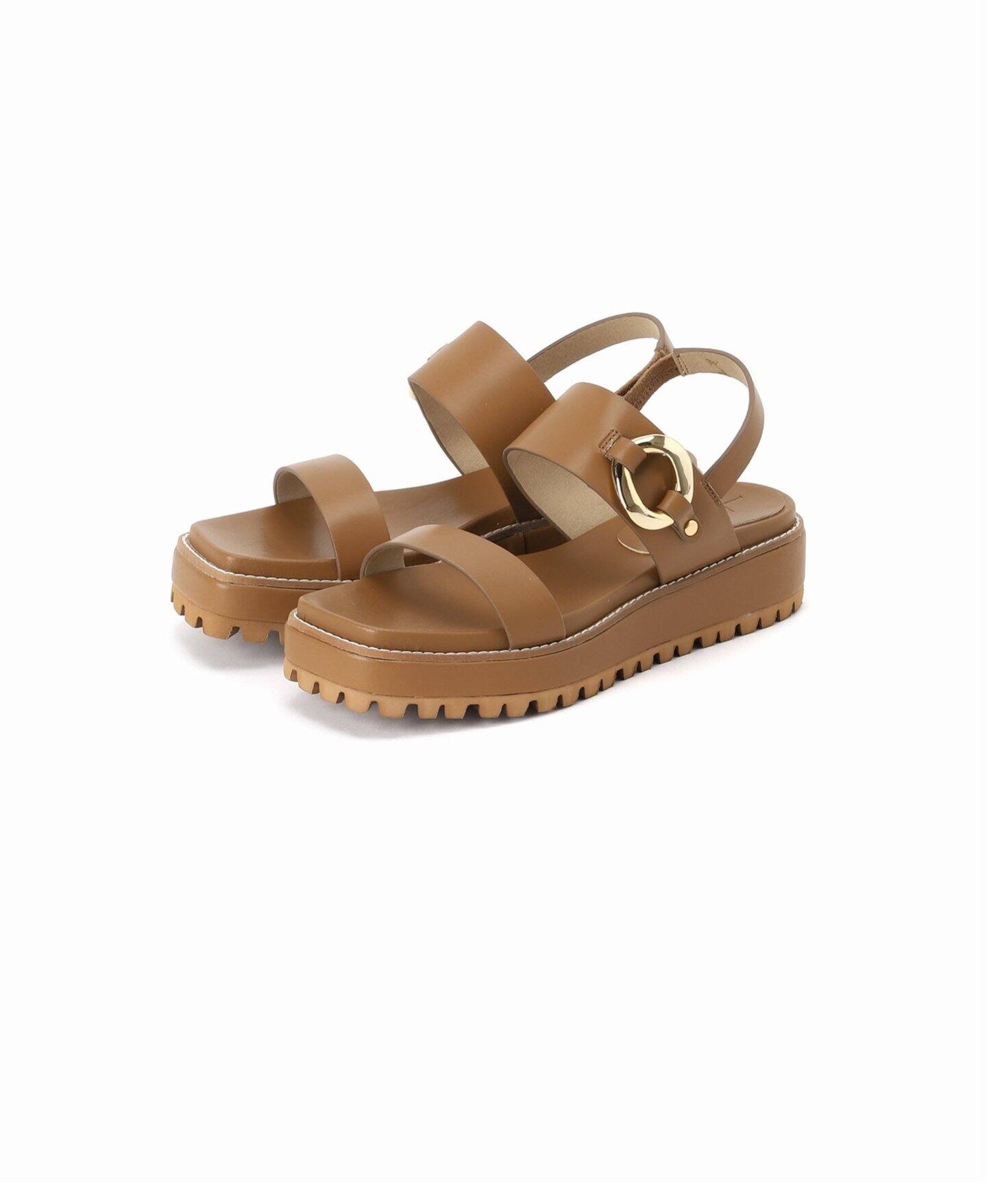 ルタロン】アツゾコメタルリングサンダルM