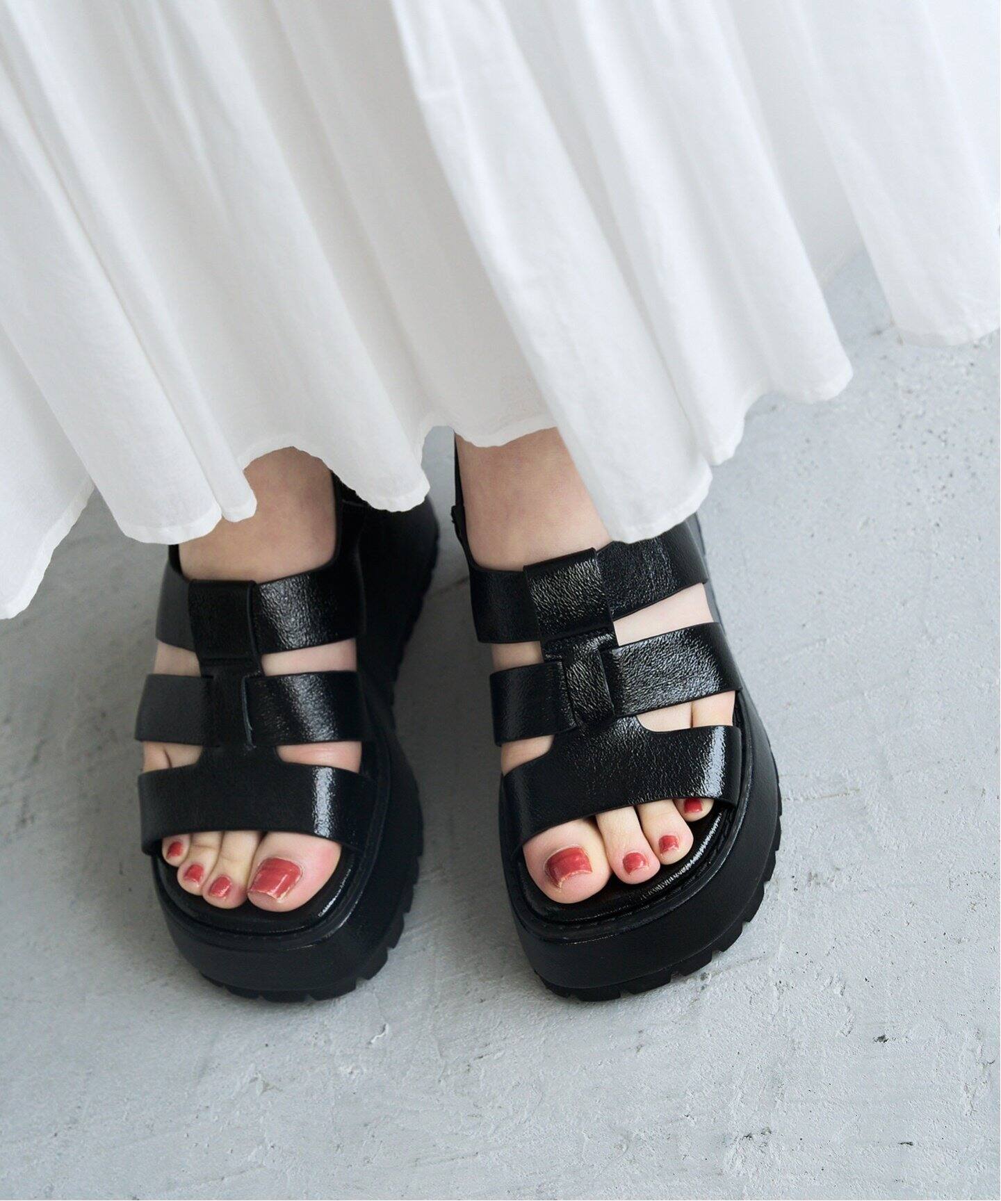 KARIN TAKUBO×LE TALON7.5cmグルカサンダル（サンダル）｜LE TALON（ル 