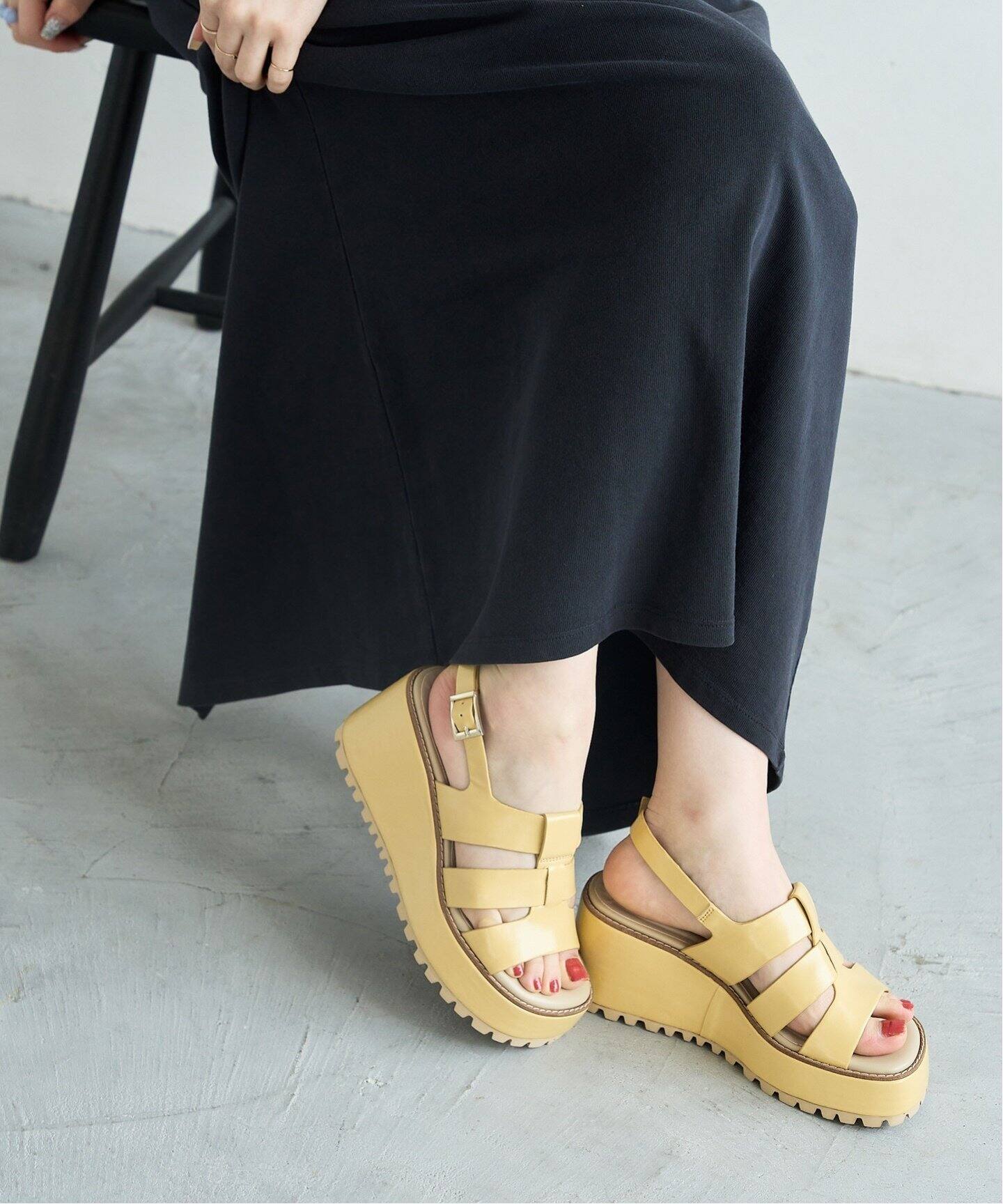 KARIN TAKUBO×LE TALON7.5cmグルカサンダル（サンダル）｜LE TALON（ル 