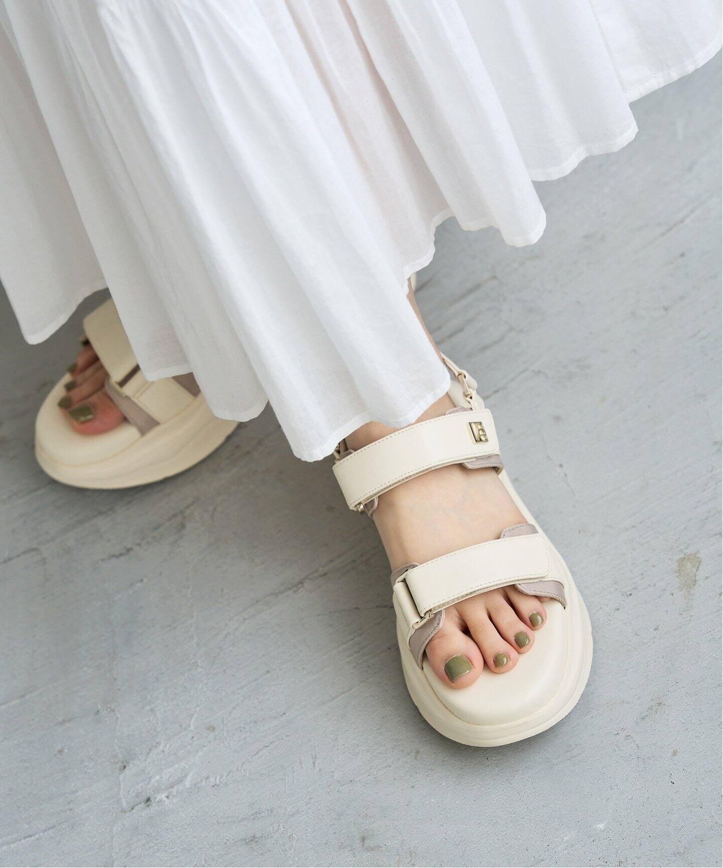 Leモチーフスニーカーサンダル（サンダル）｜LE TALON（ル