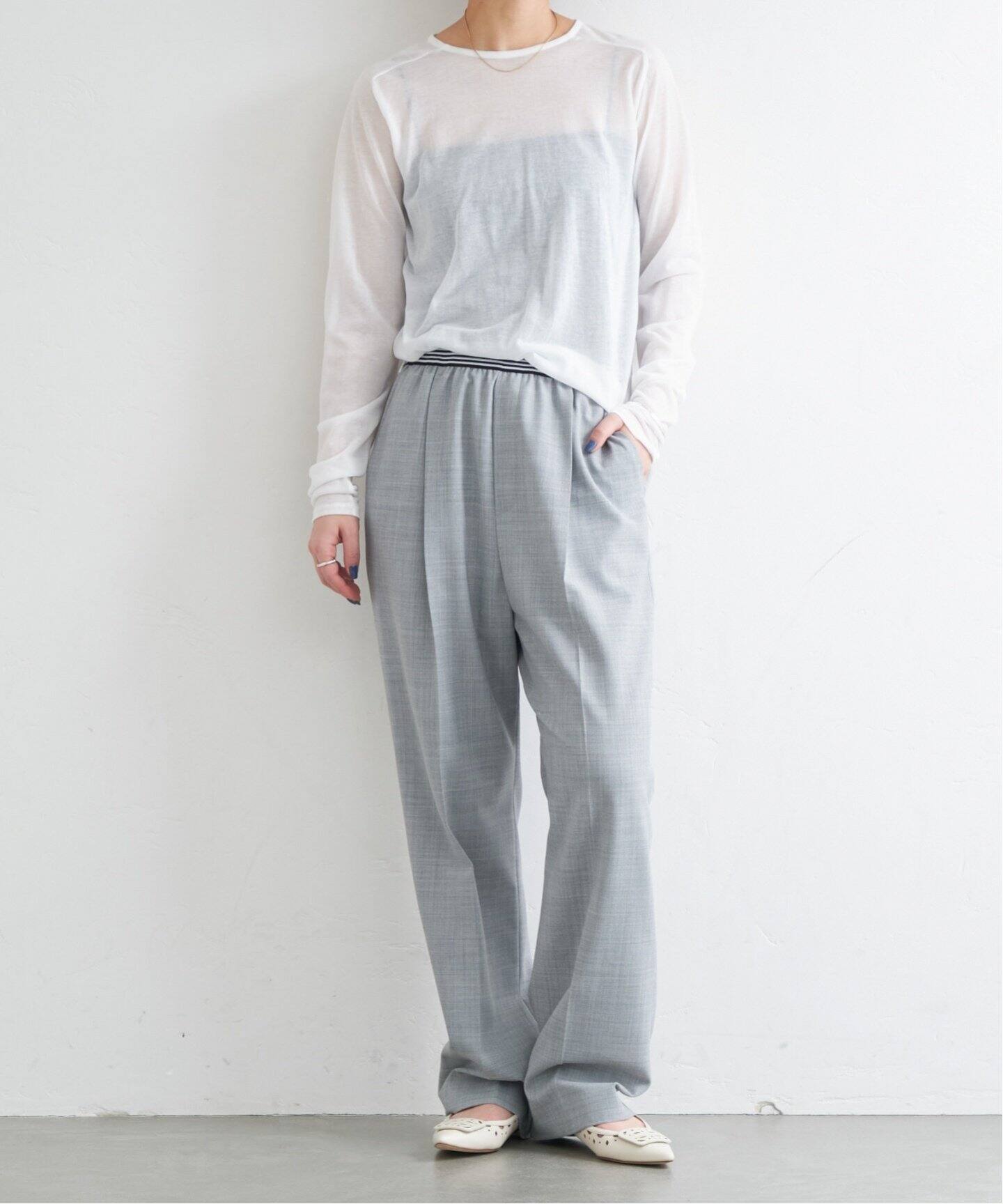 ポインテッドカットワークオーナメントフラット（フラット