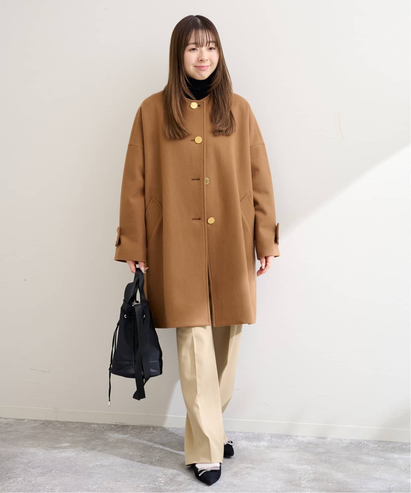 【美品】LE TALON ポインテッドメタルリボンフラット ポインテッドメタルリボンフラット（フラットシューズ）｜LE