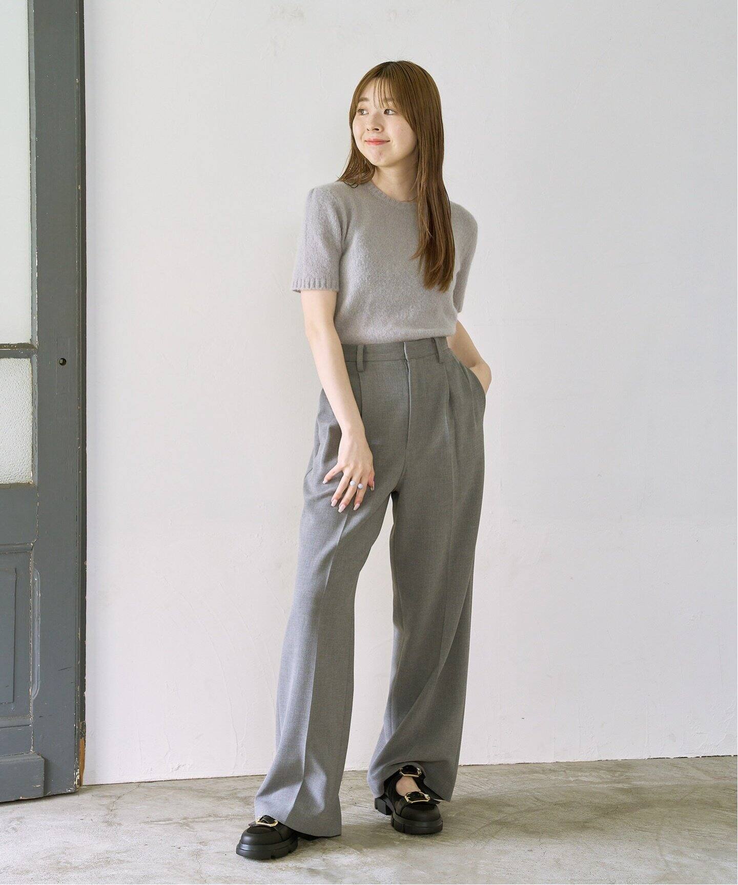 予約》Lビジューダブルベルトメリージェーン（スニーカー）｜LE TALON  