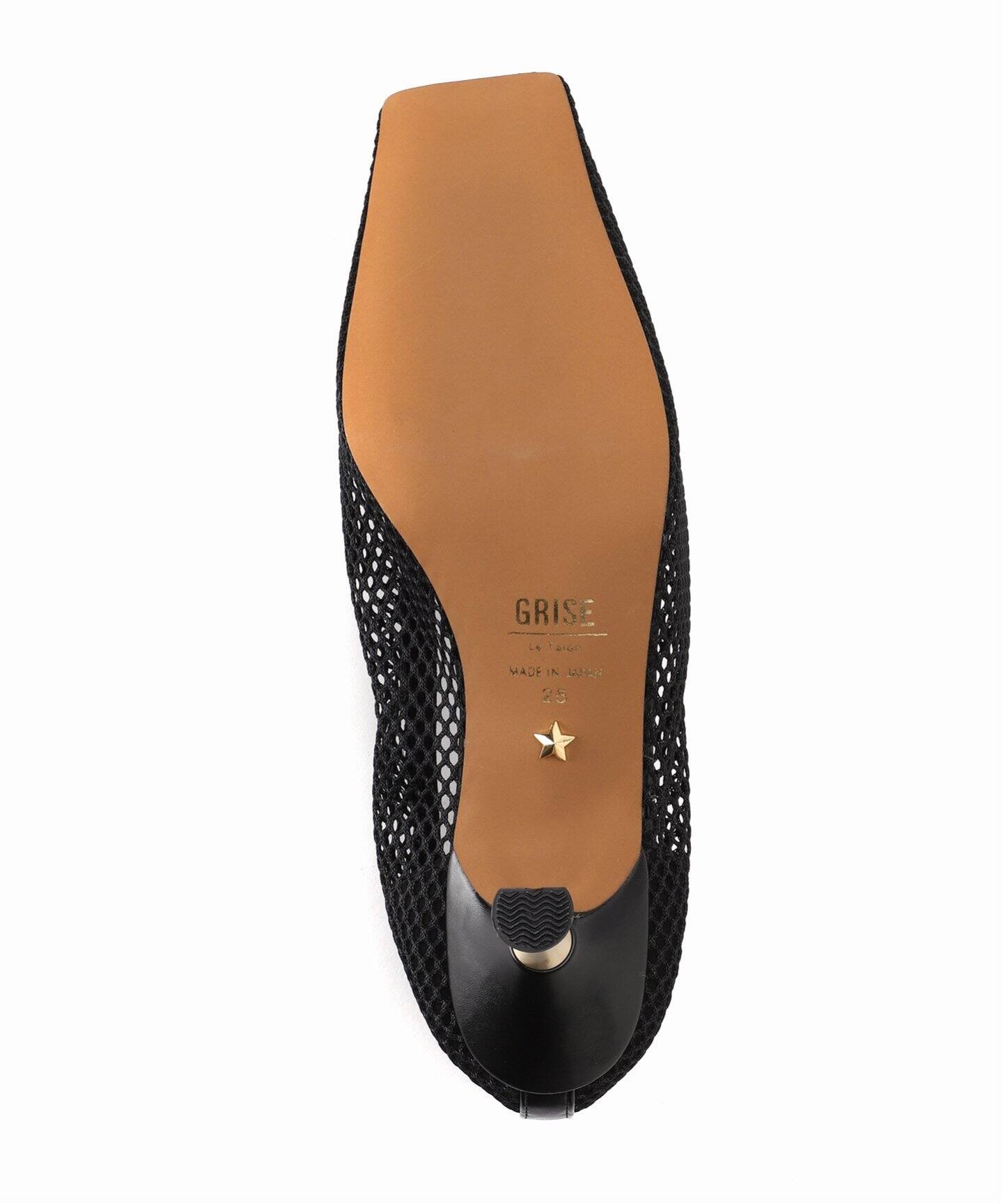 GRISE5.5cmナイロンメッシュストレッチパンプス（パンプス）｜LE TALON 