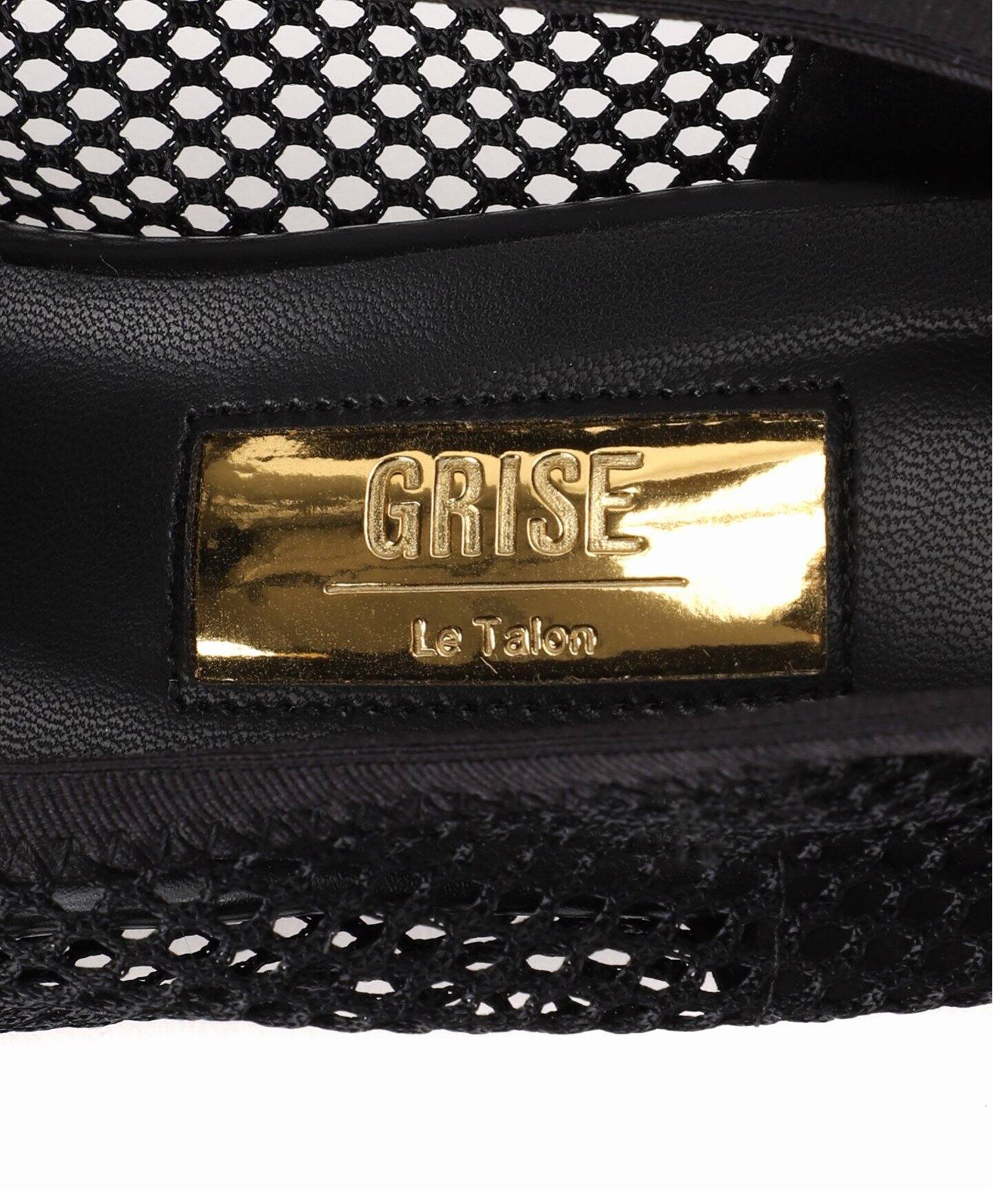 GRISE5.5cmナイロンメッシュストレッチパンプス（パンプス）｜LE TALON 