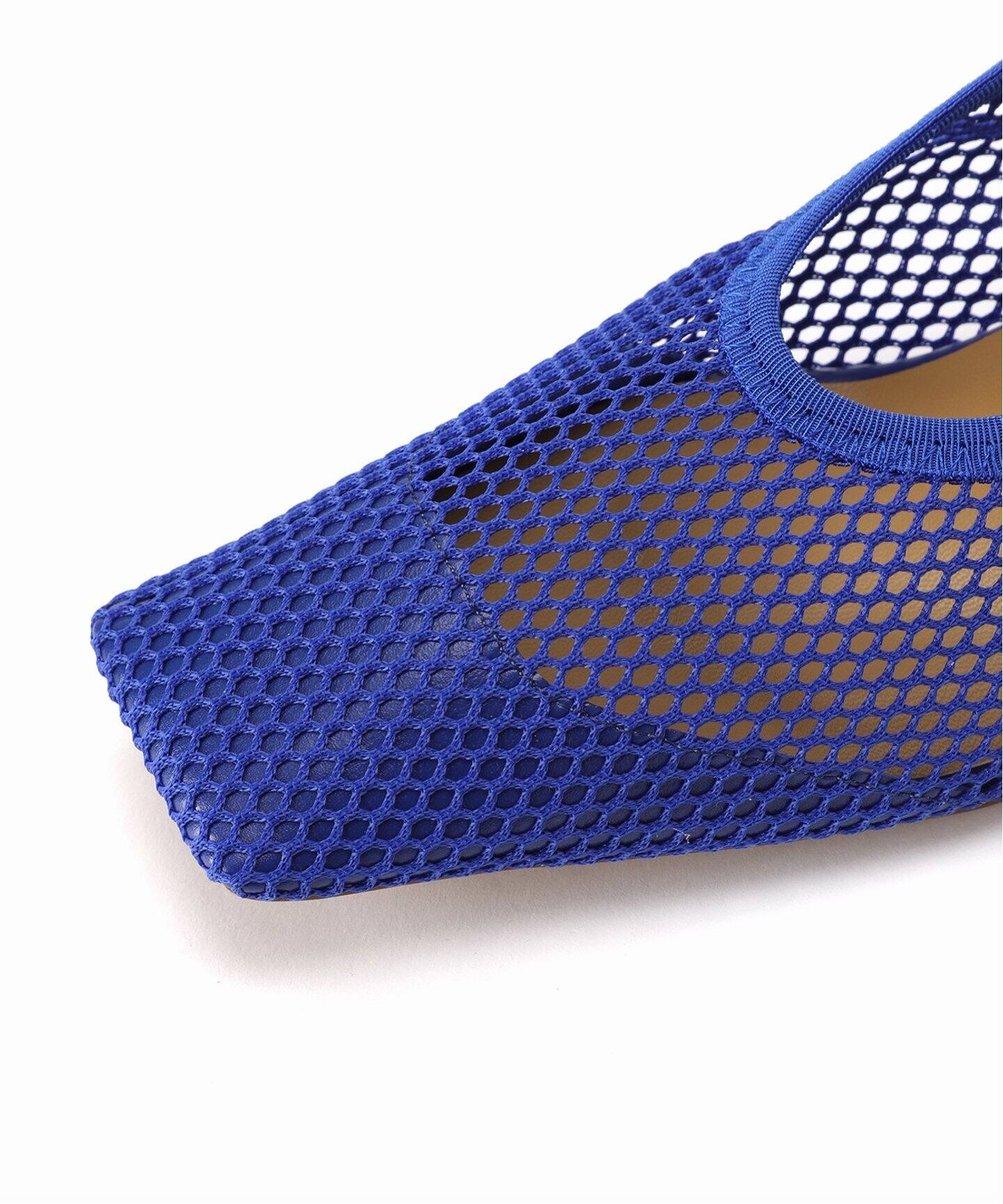 美品 LE TALON GRISE ナイロンメッシュストレッチパンプス ルタロン GRISE5.5cmナイロンメッシュストレッチパンプス（パンプス）｜LE