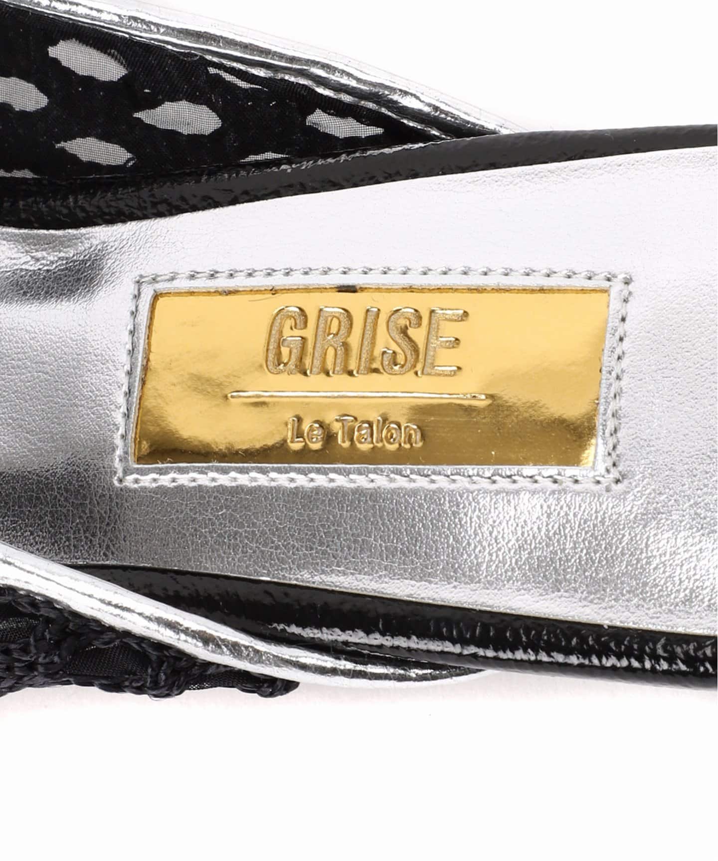 GRISE 4.5cmメッシュリボンミュール（その他シューズ）｜LE TALON（ル
