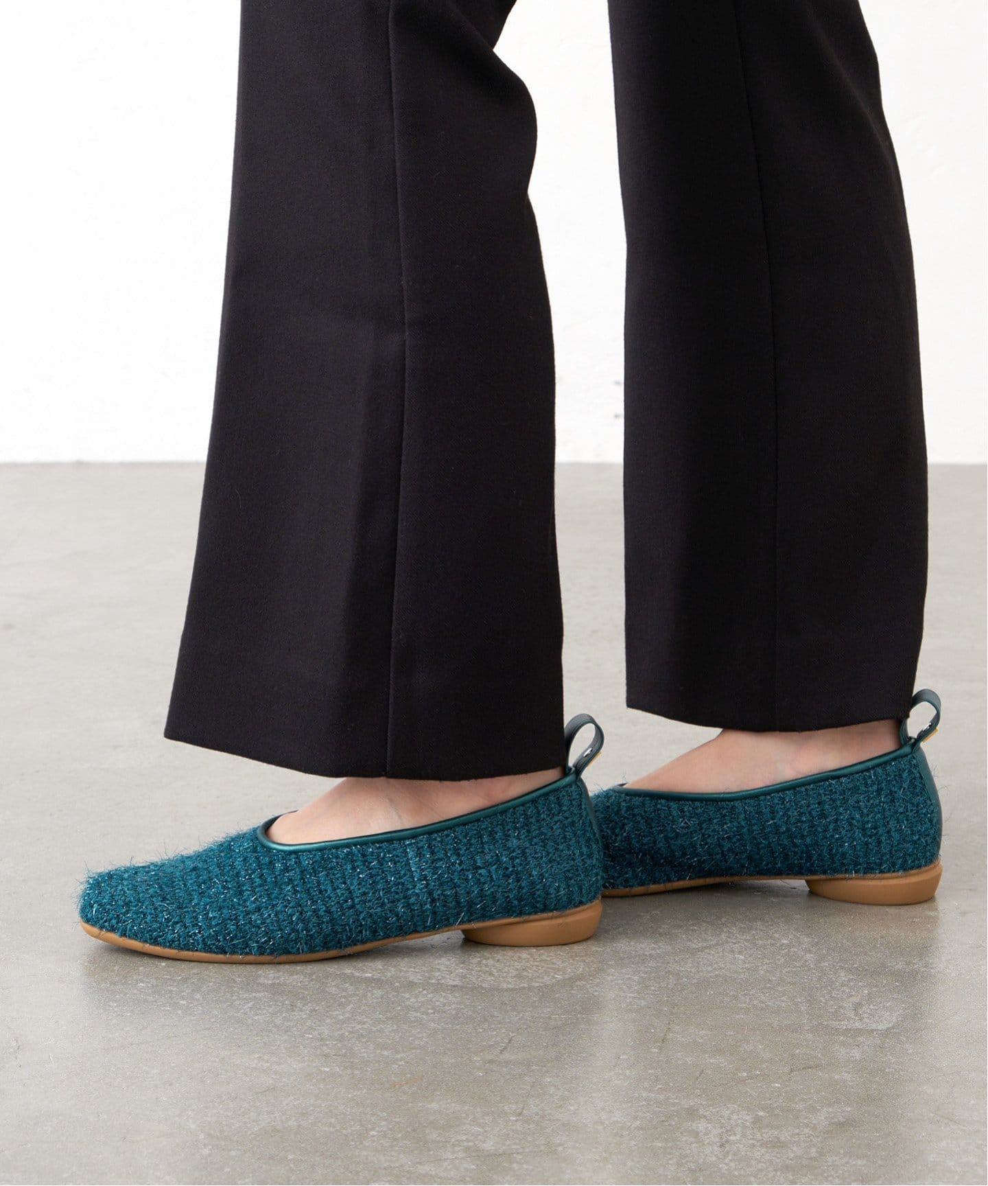 GRISEラウンドモールドフラット（フラットシューズ）｜LE TALON（ル