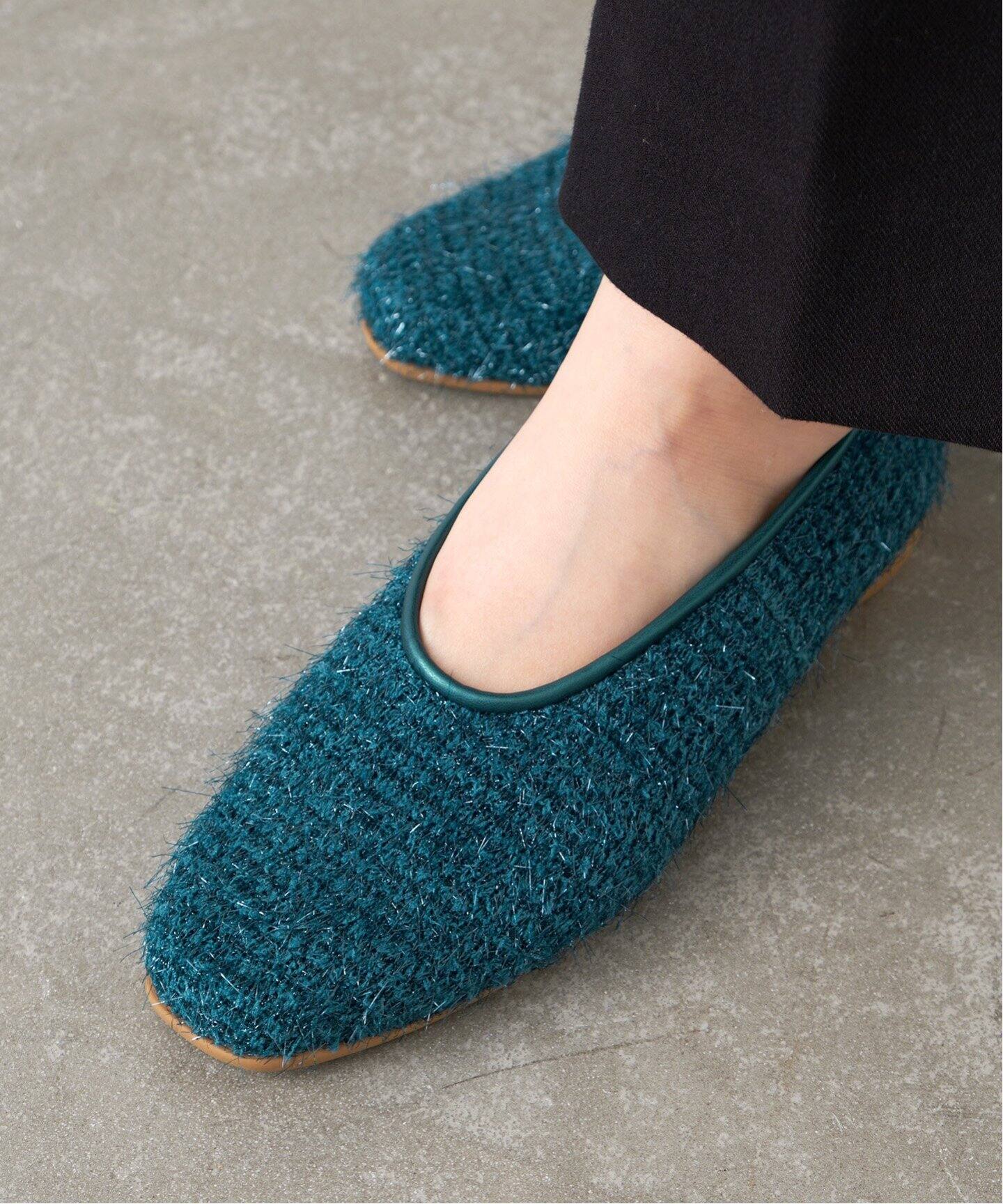 GRISEラウンドモールドフラット（フラットシューズ）｜LE TALON（ル