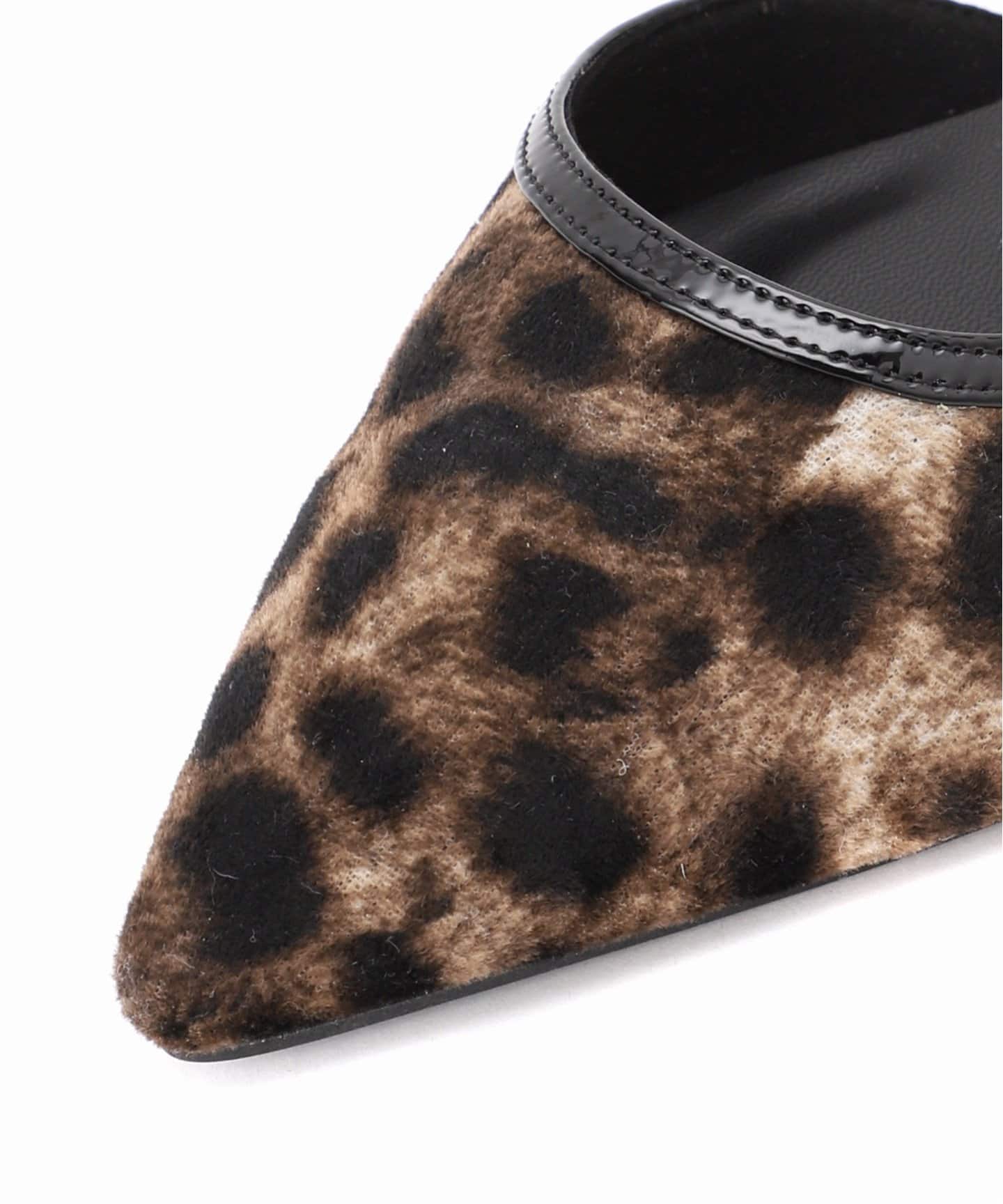 GRISEポインテッドストラップスリングバック（フラットシューズ）｜LE