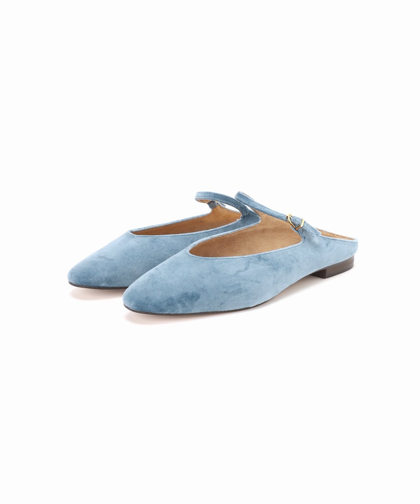 BRENTA ダークグレー スエード ミュール BRENTA ダークグレー スエード ミュール