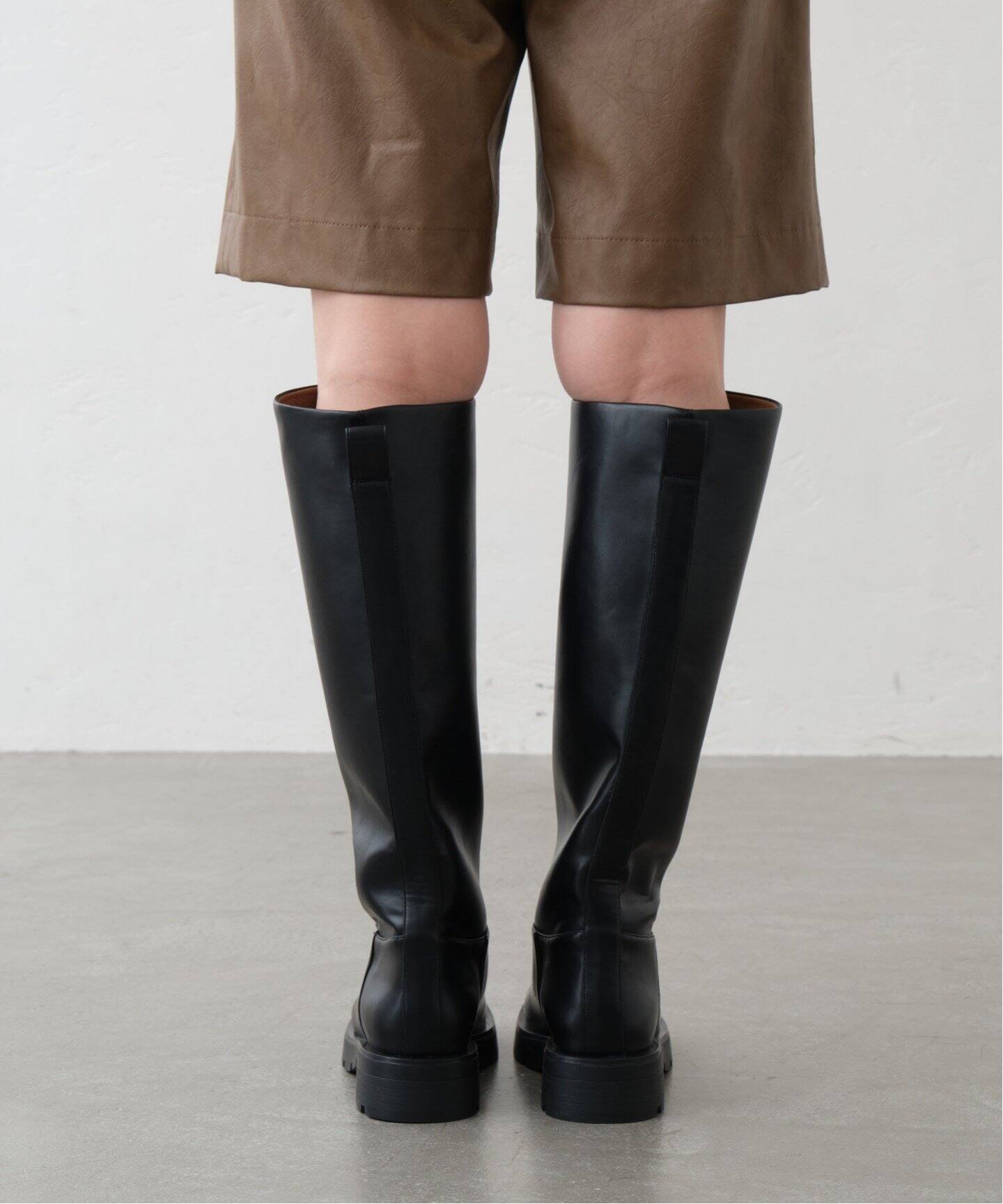 GRISEタンクソールロングブーツ（ロングブーツ）｜LE TALON（ル