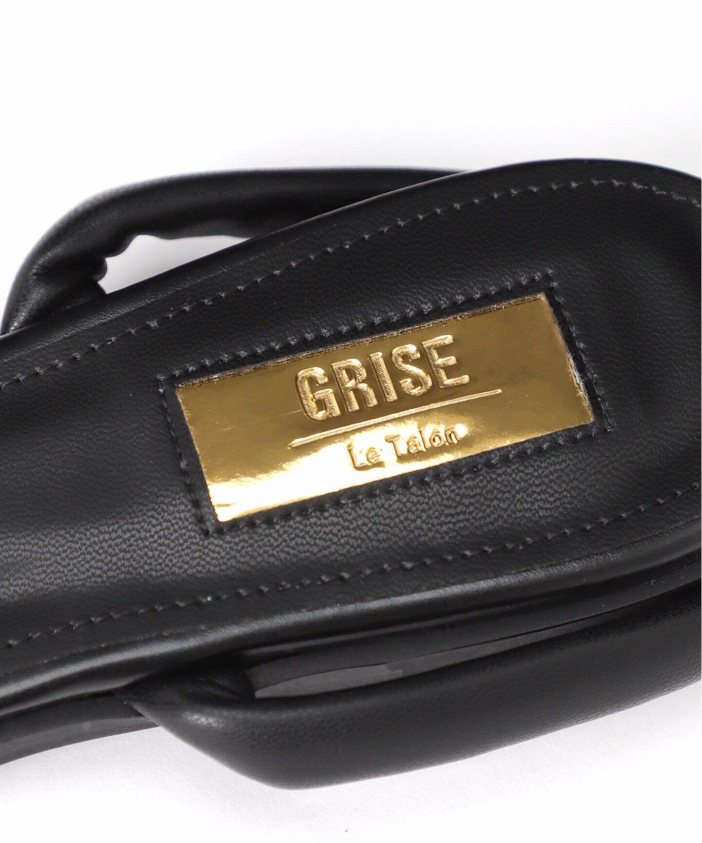 GRISE EDGEスタッズリボンサンダル（サンダル）｜LE TALON（ル タロン