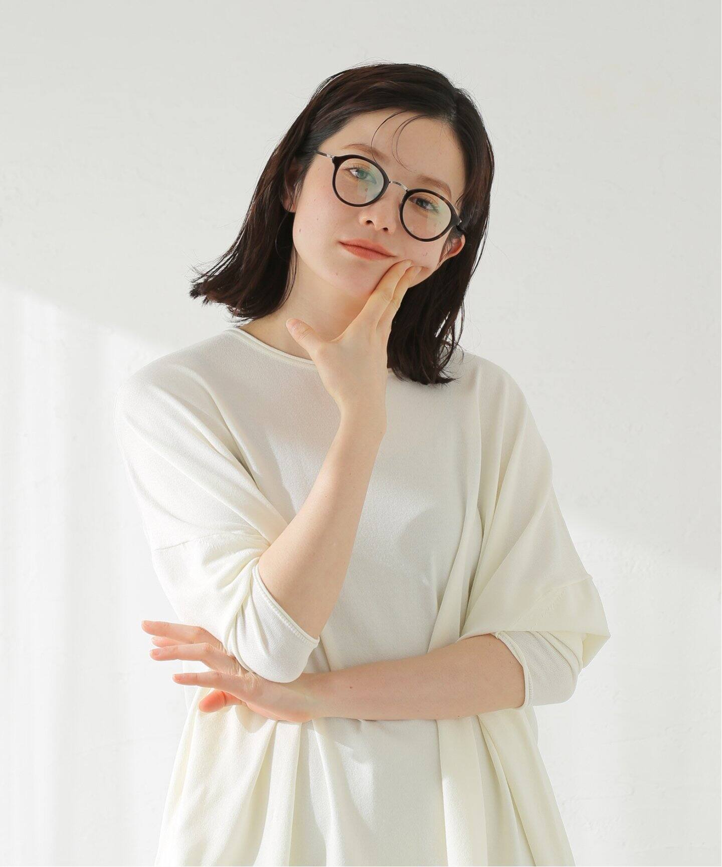 Haffmans&Neumeister】Humphrey-510 Silver/Cohiba Clear Optical