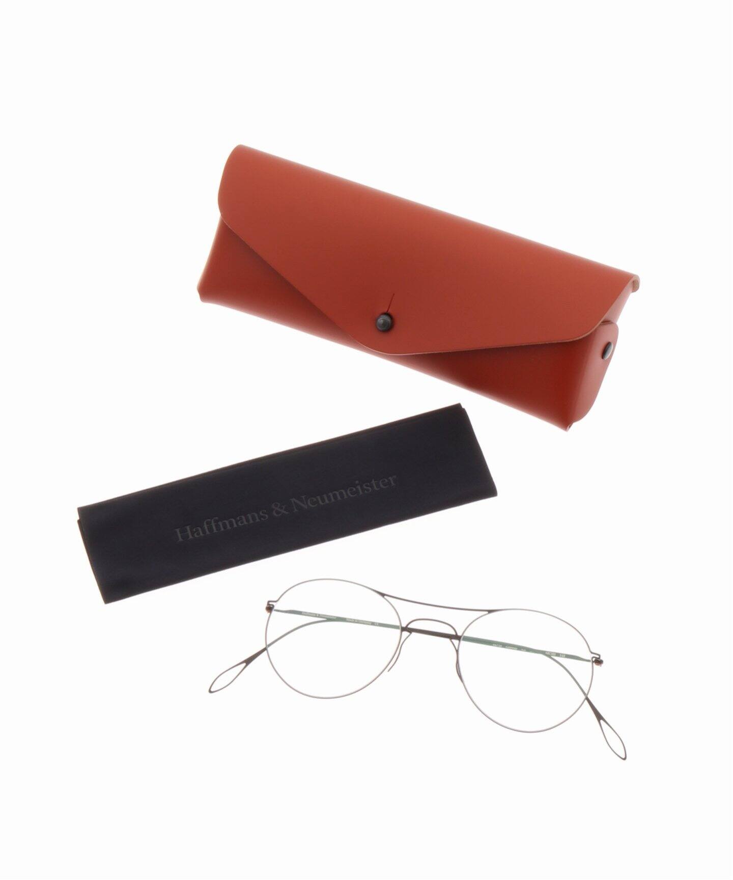 Haffmans&Neumeister】Conway-002 Black/Clear（メガネ）｜EYETHINK 