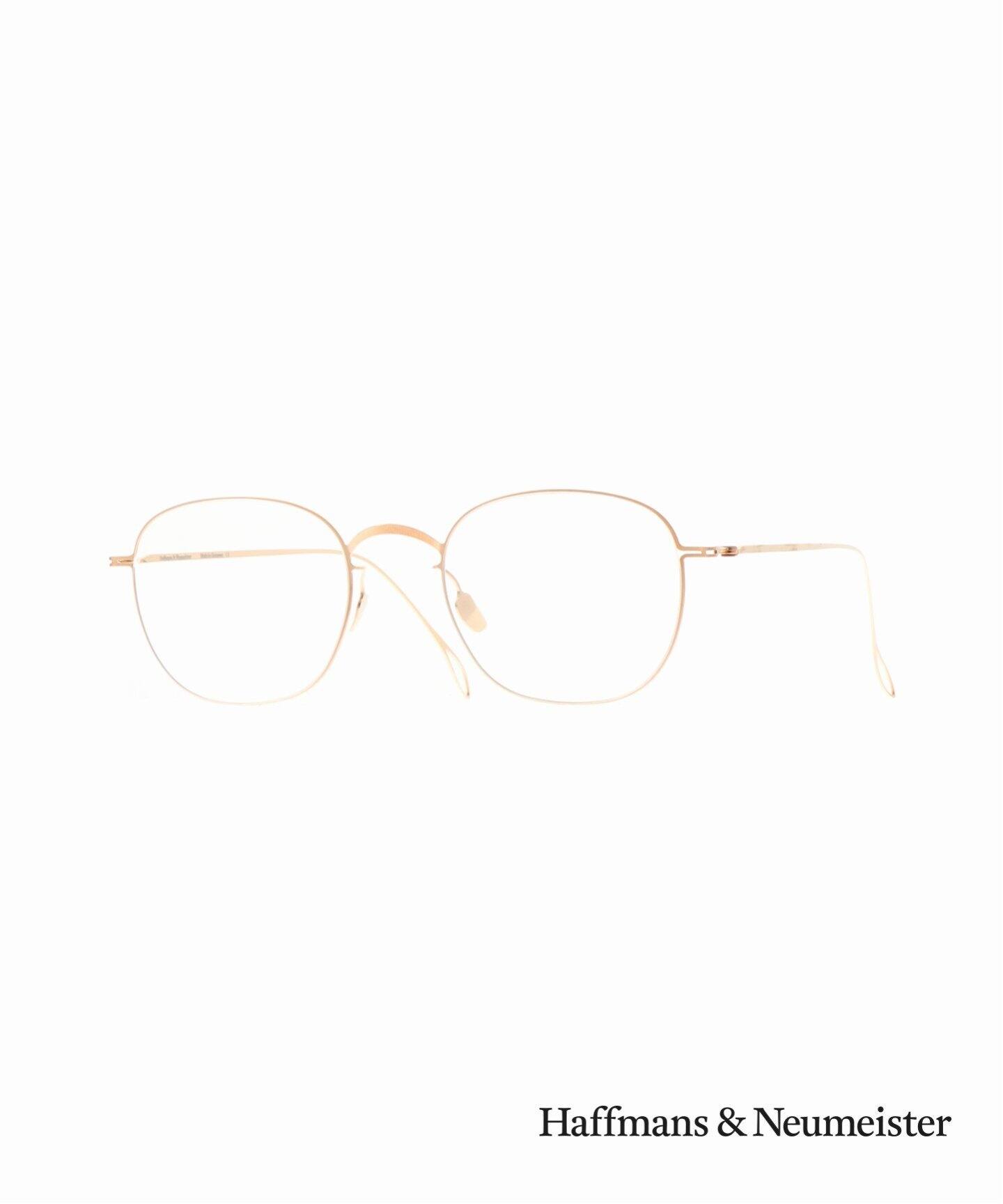 Haffmans&Neumeister】Fender-018 Champagne/Clear Optical（メガネ 