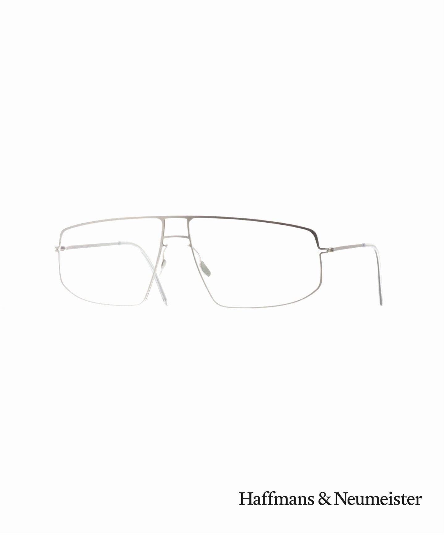 Haffmans&Neumeister】Gilderoy-001 Silver/Clear Optical（メガネ  