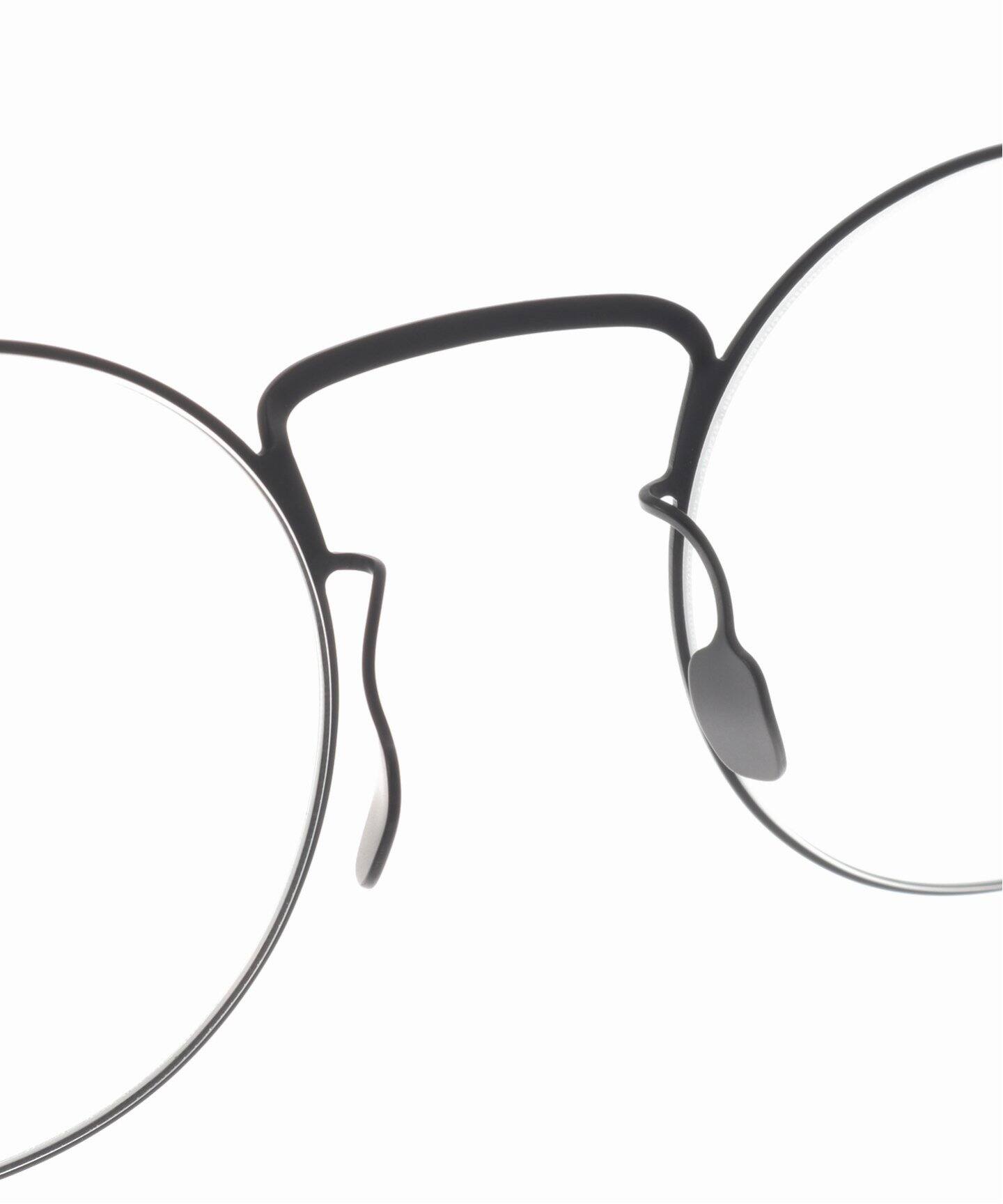 Haffmans&Neumeister】Kasparow-002 Black/Clear Optical（メガネ