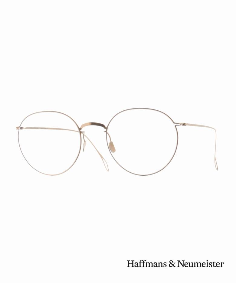 Haffmans&Neumeister】Playfair-018 Champagne/Clear（メガネ 