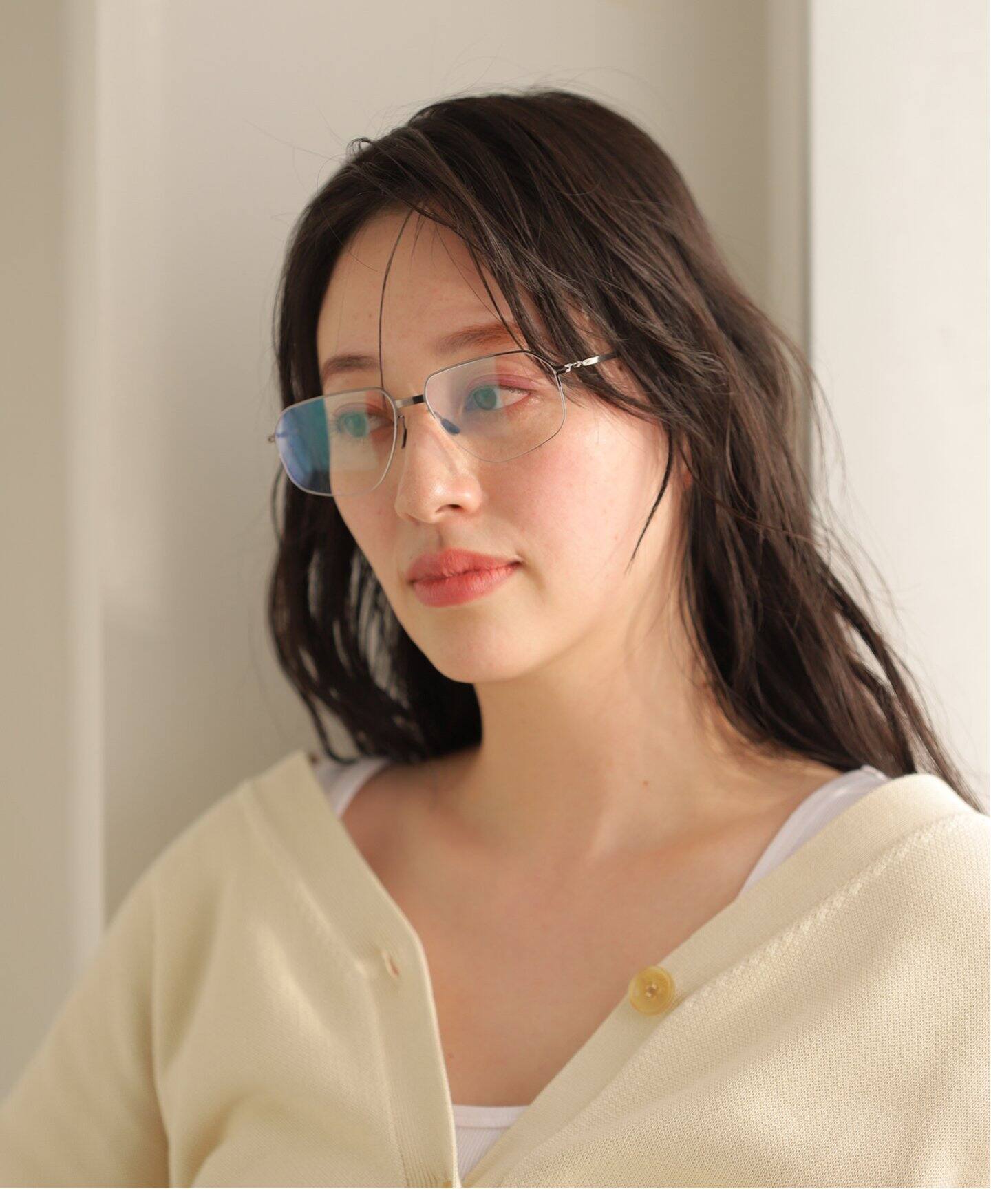 Haffmans&Neumeister】Rooney-047 Bi-color ruthenium/Silver Optical 